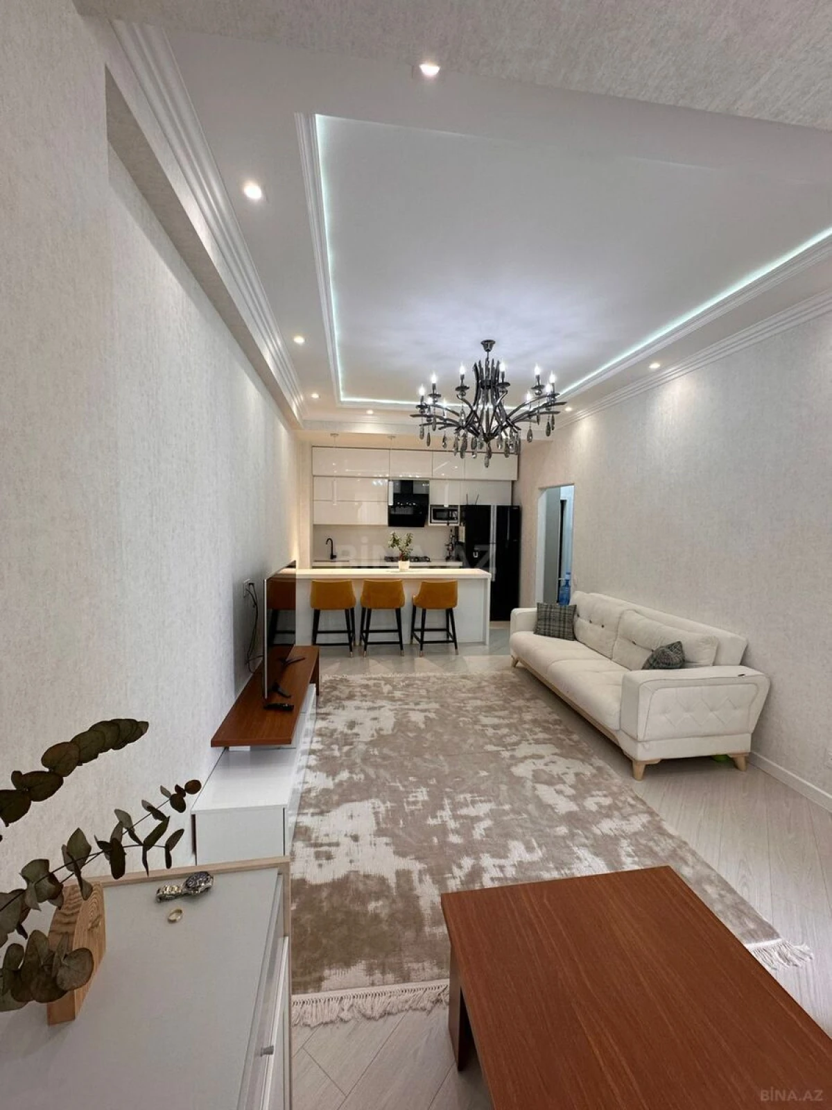 Satılır 2 otaqlı mənzil 55 m²