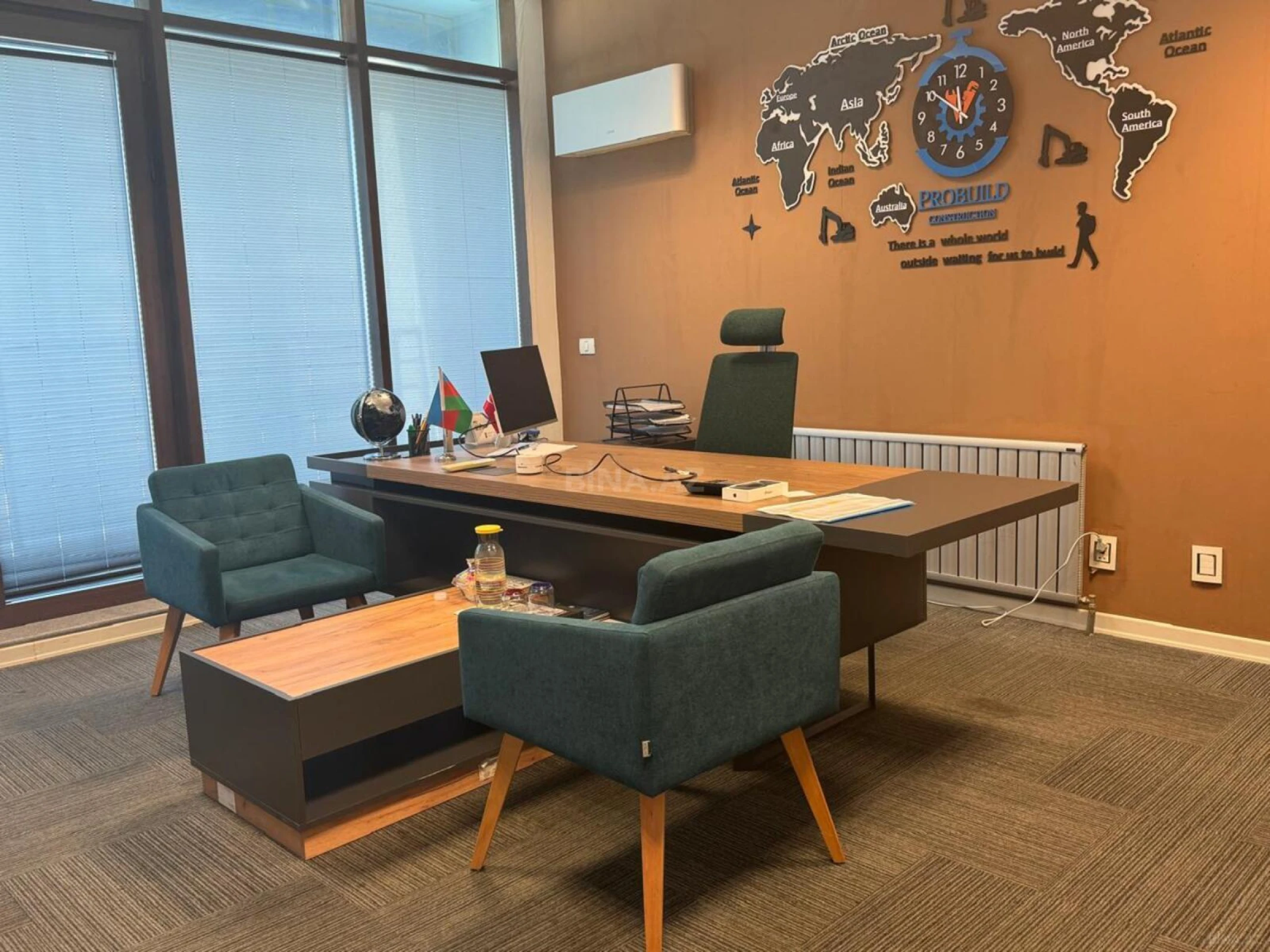 Kirayə verilir 3 otaqlı ofis 93 m²