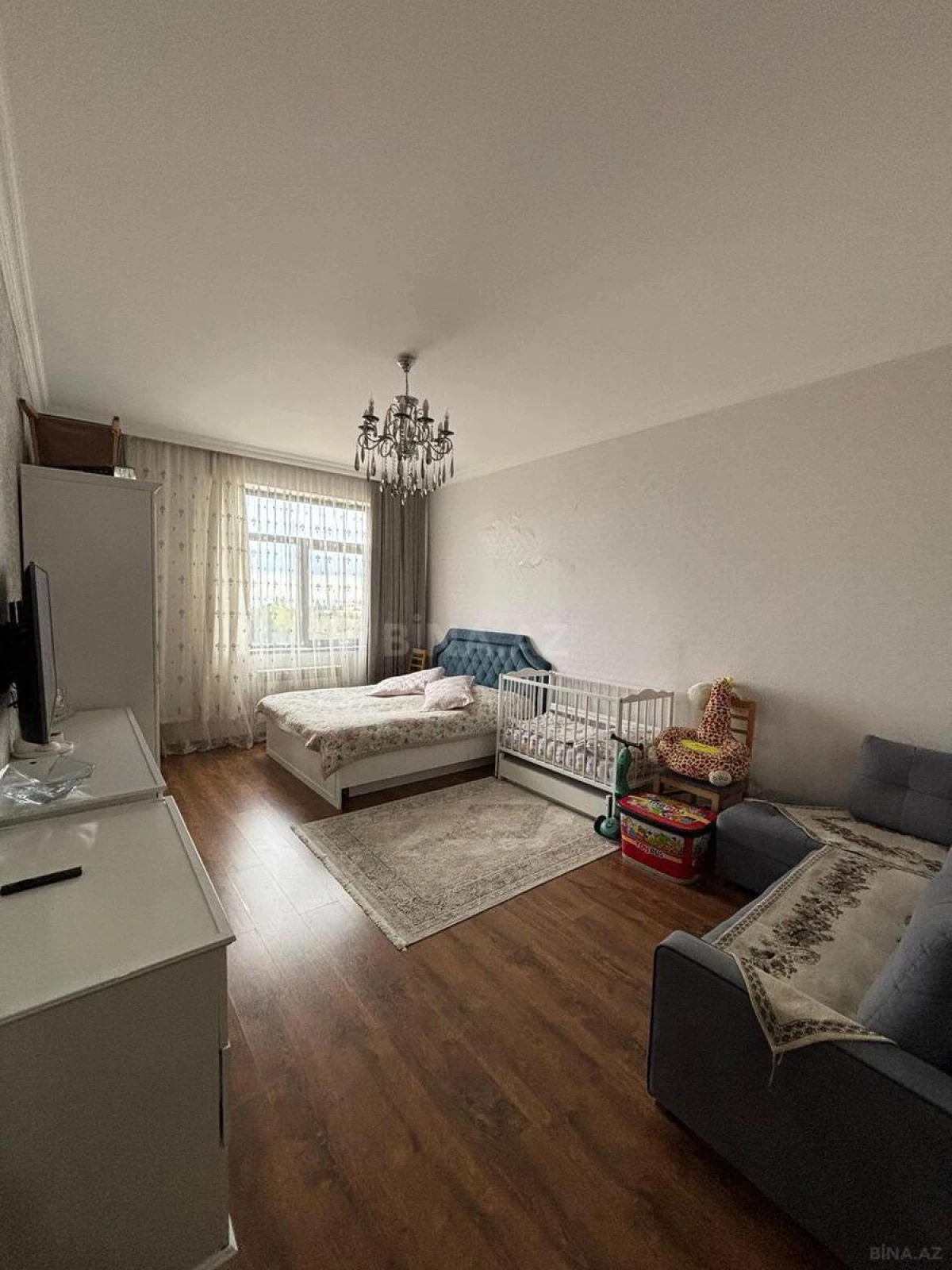 Satılır 1 otaqlı mənzil 44 m²