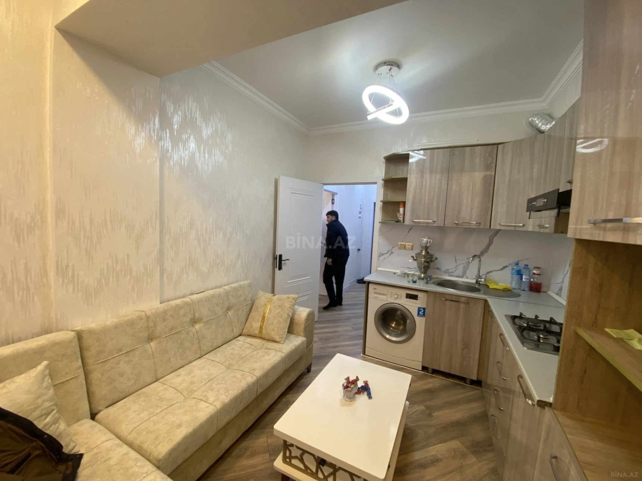Satılır 2 otaqlı mənzil 42 m²