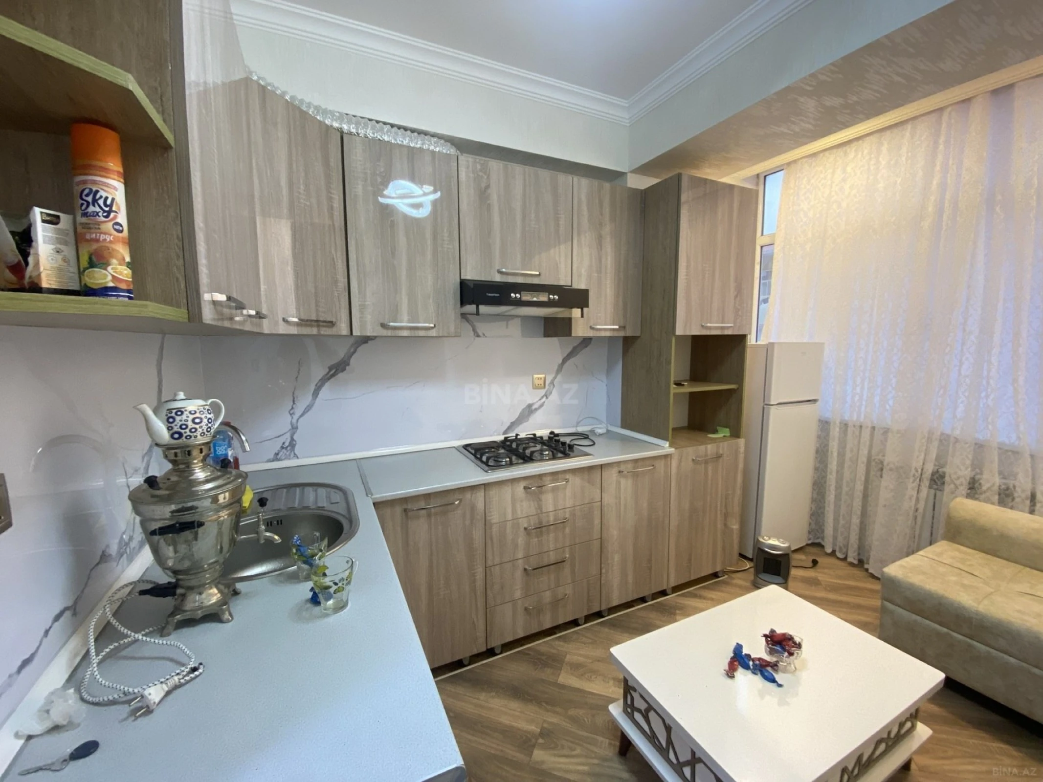 Satılır 2 otaqlı mənzil 42 m²