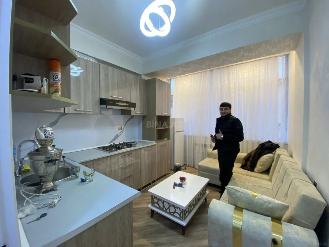 Satılır 2 otaqlı mənzil 42 m²