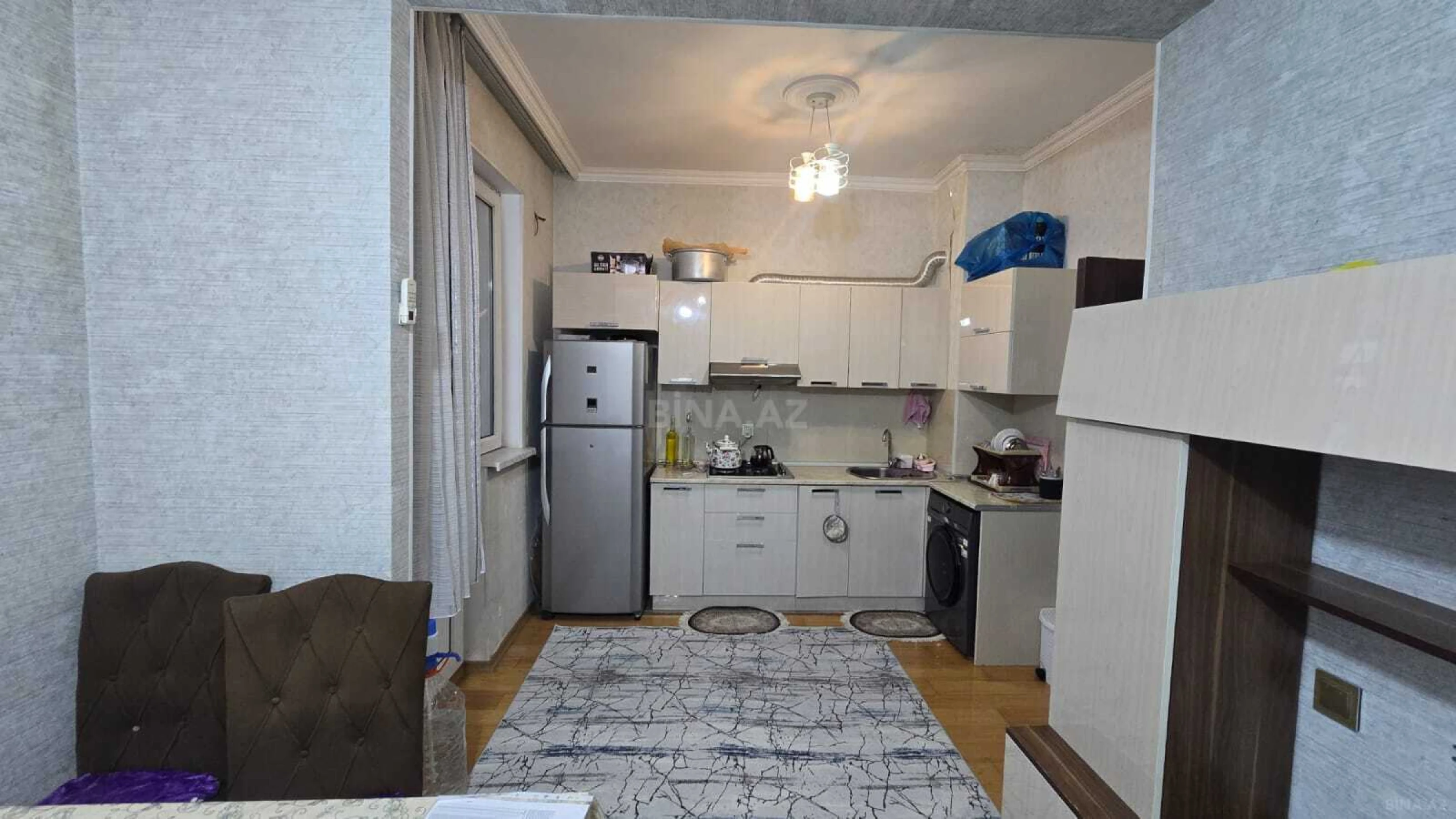 Satılır 2 otaqlı mənzil 42 m²