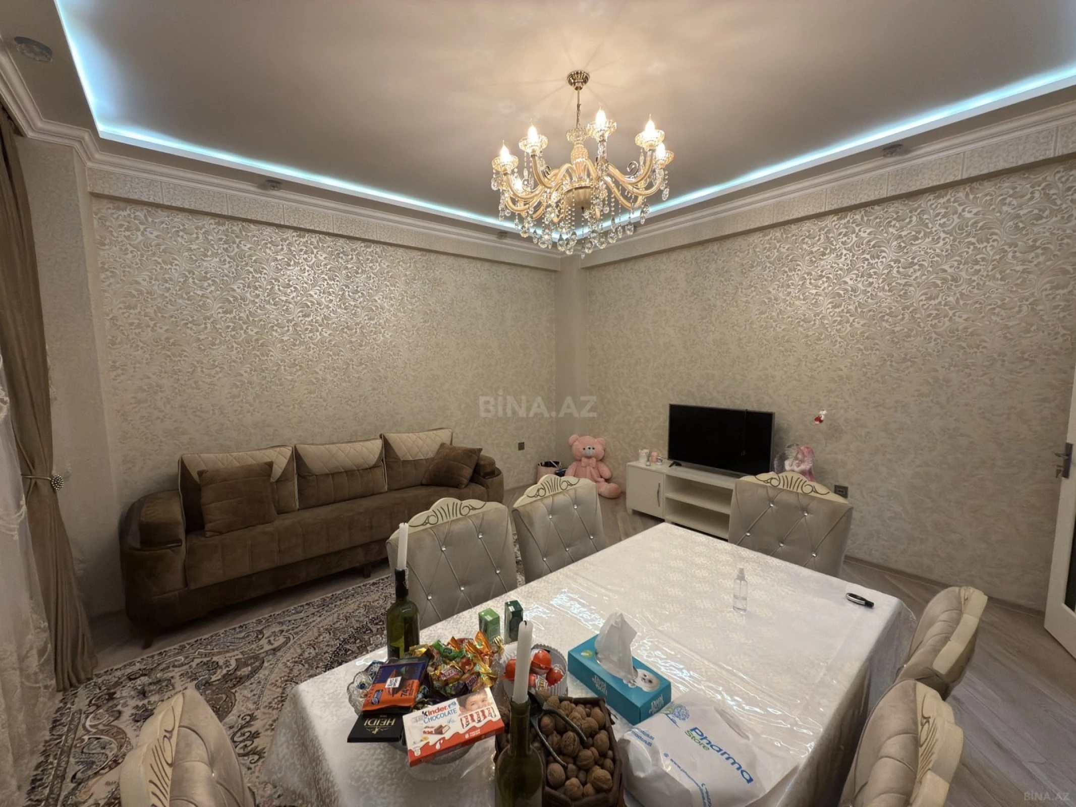 Satılır 2 otaqlı mənzil 58 m²