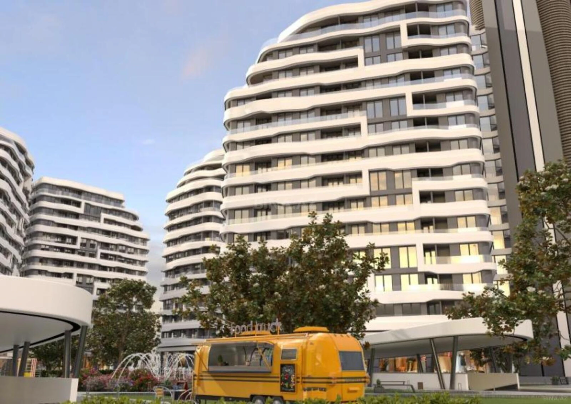 Satılır 2 otaqlı mənzil 45 m²