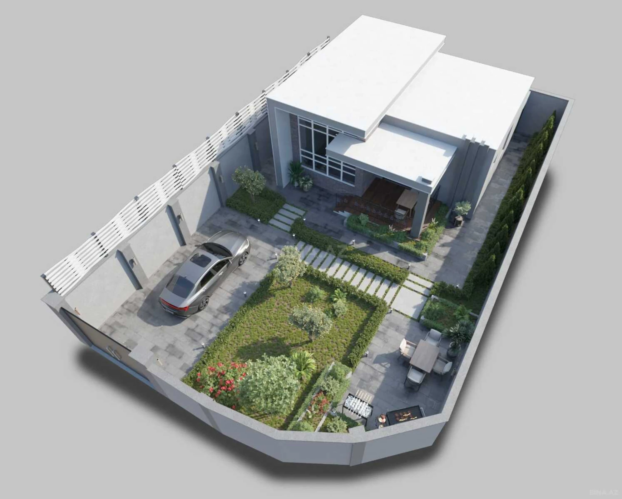 Satılır 2 otaqlı həyət evi 78 m²