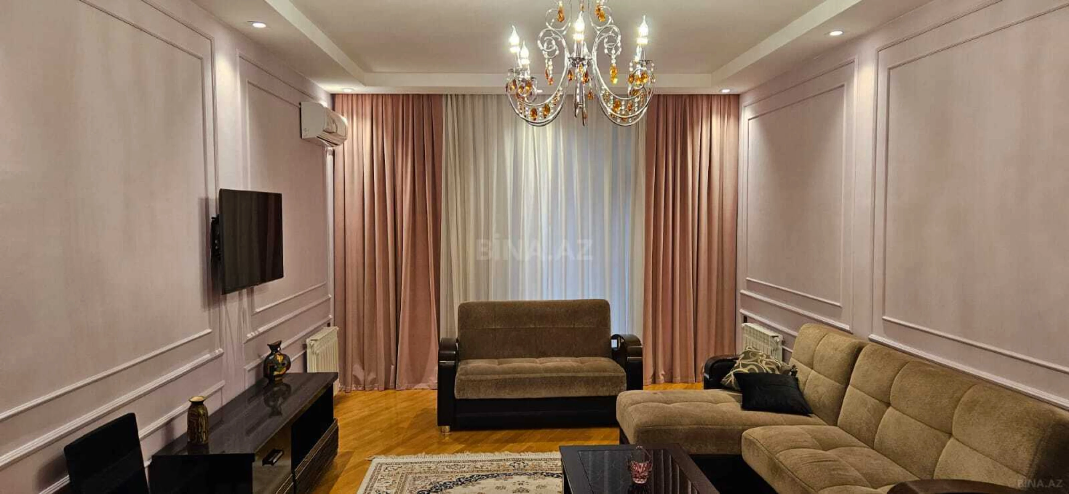 Kirayə verilir 2 otaqlı mənzil 100 m²