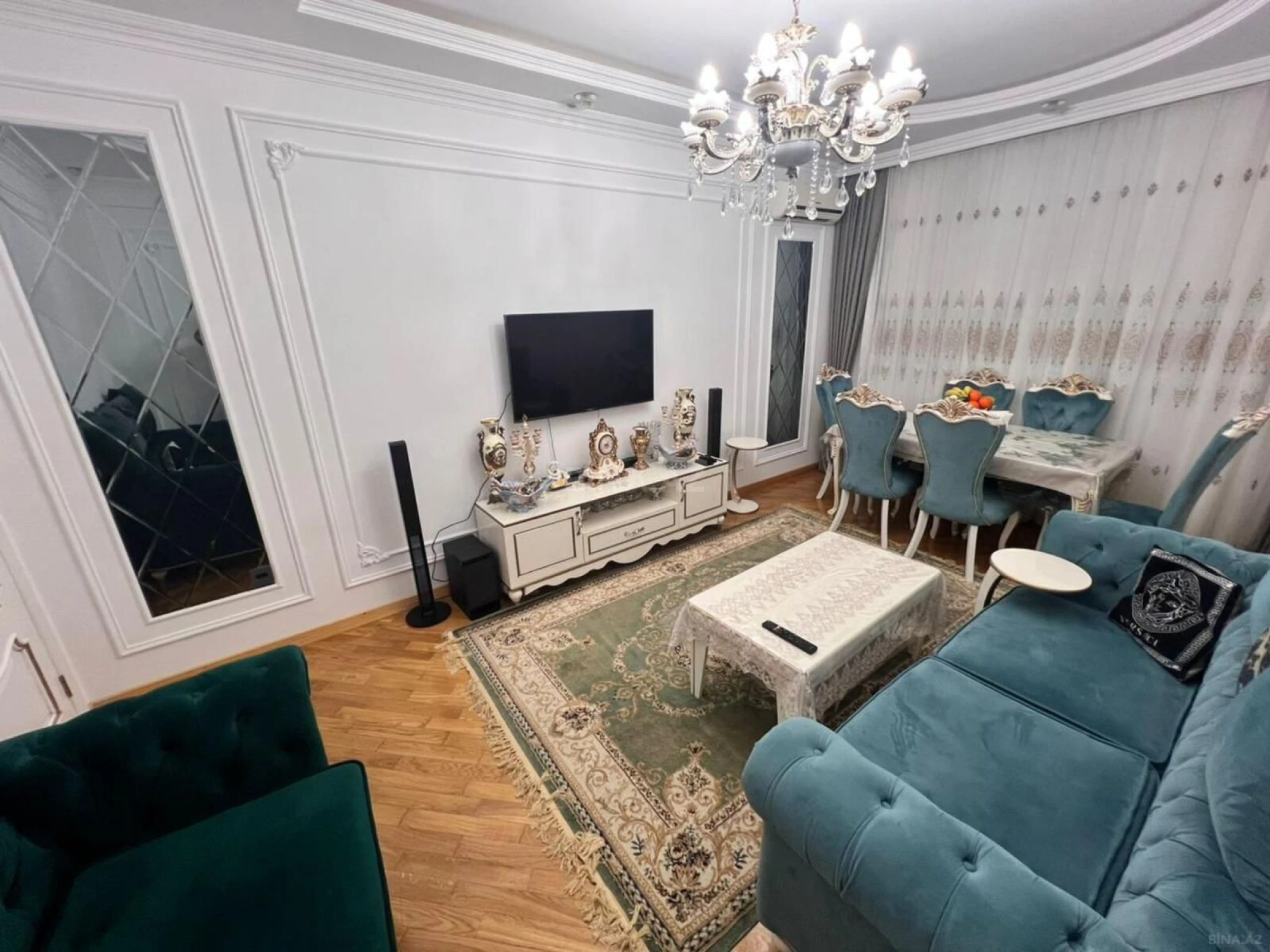 Satılır 2 otaqlı mənzil 55 m²