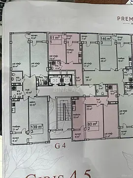 Satılır 3 otaqlı mənzil 126 m²