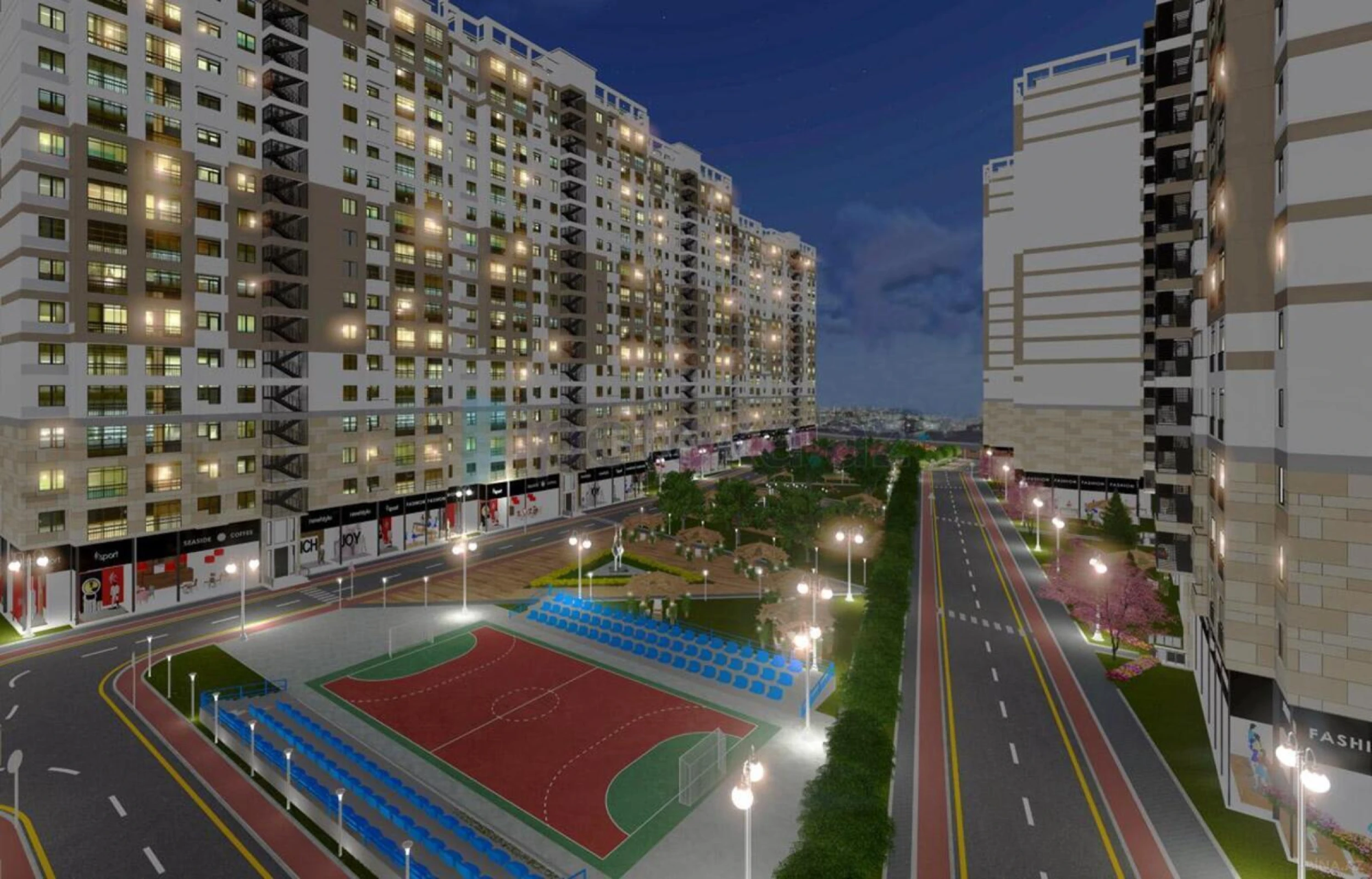 Kirayə verilir 1 otaqlı mənzil 35 m²