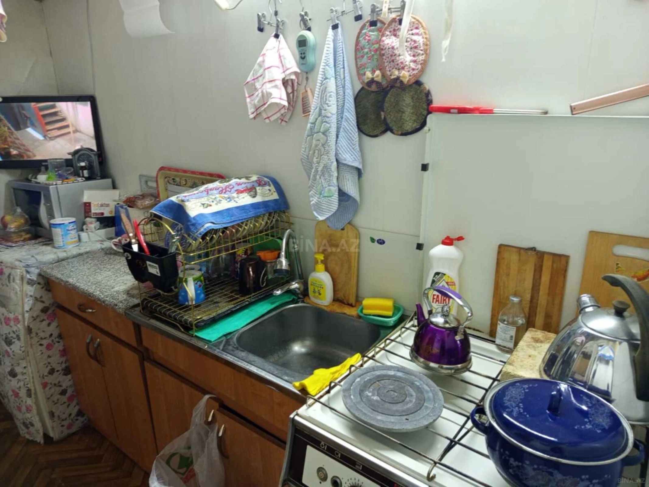 Satılır 4 otaqlı mənzil 95 m²