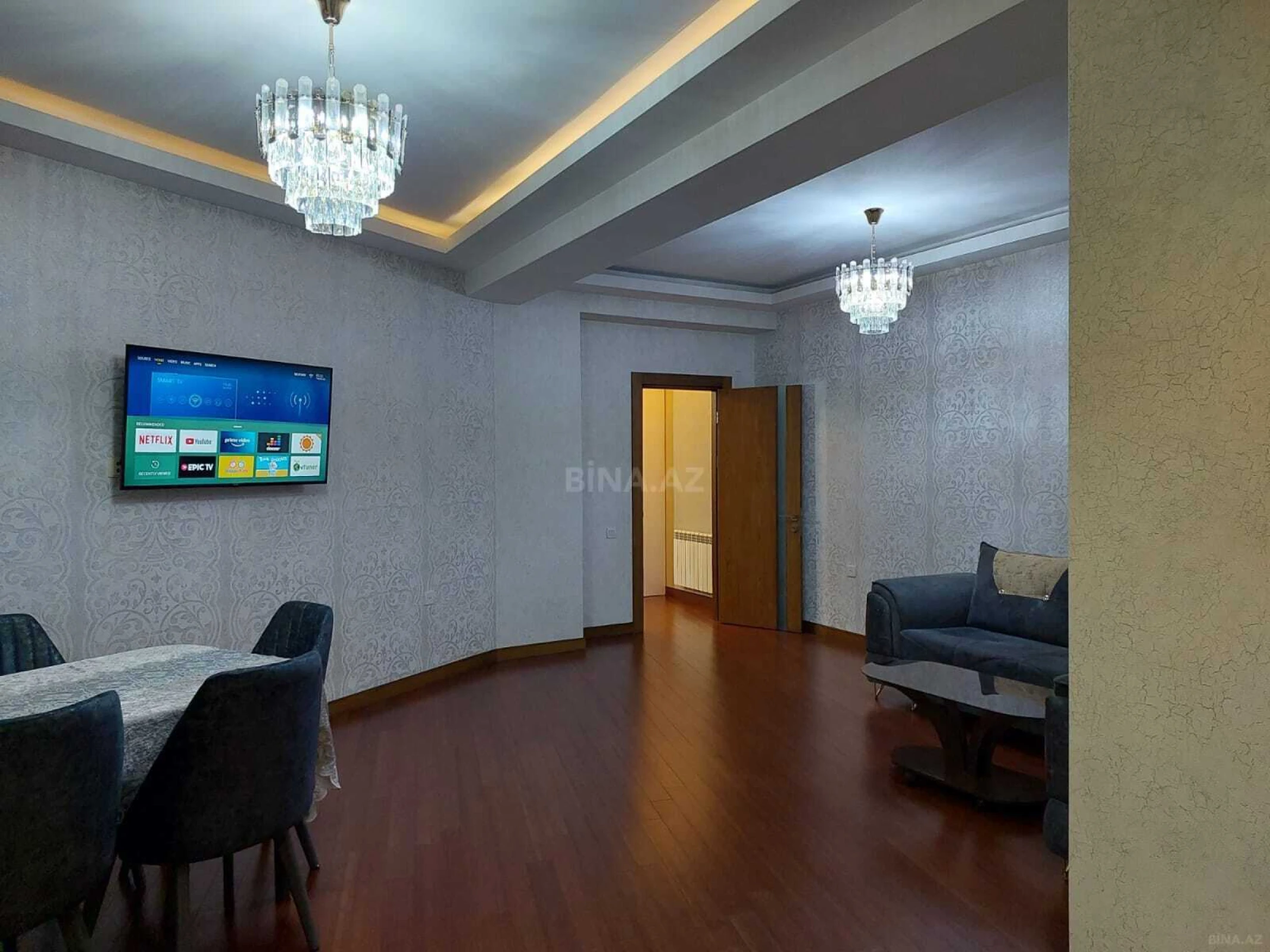 Kirayə verilir 2 otaqlı mənzil 113 m²
