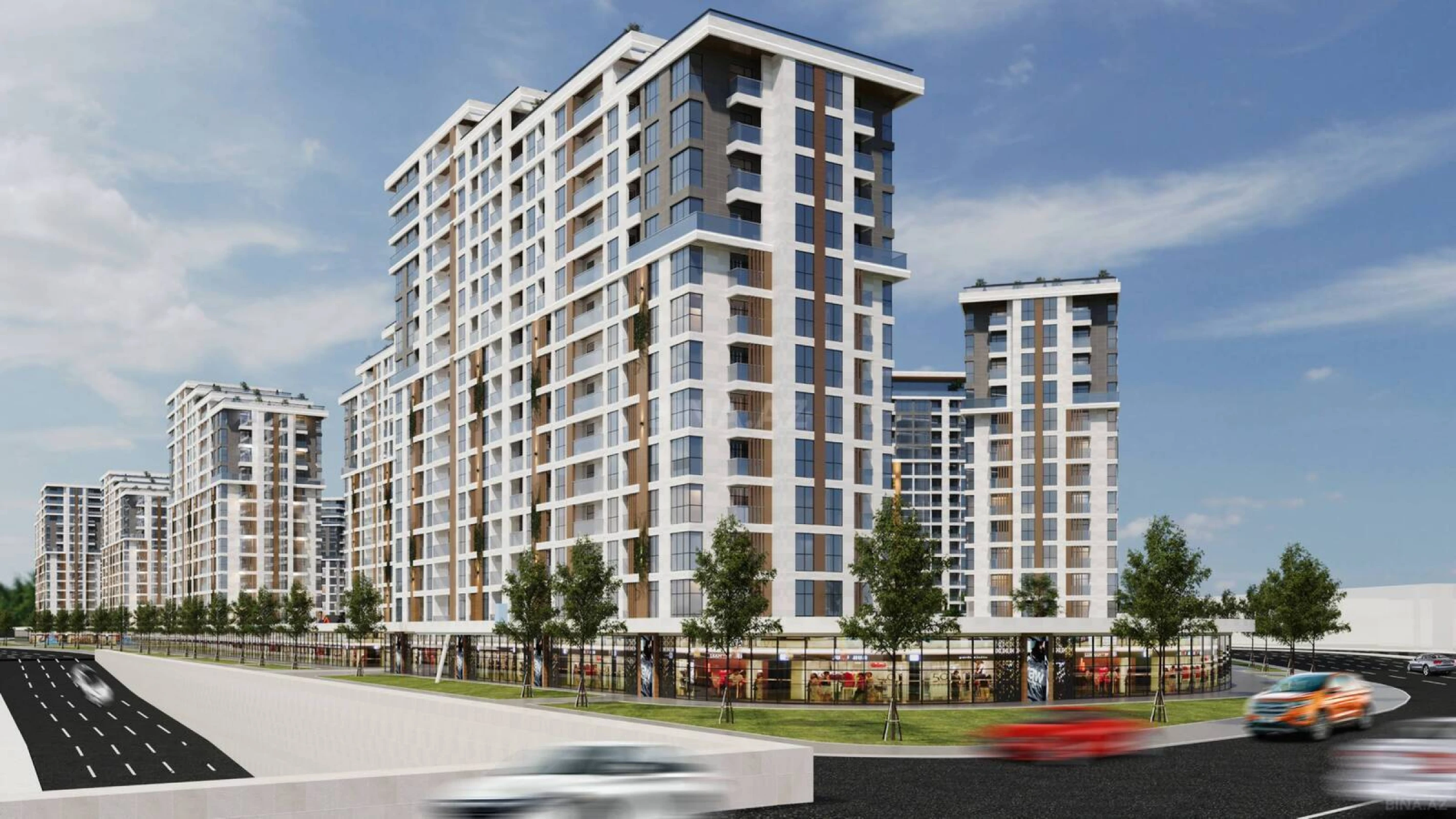 Satılır 3 otaqlı mənzil 98 m²