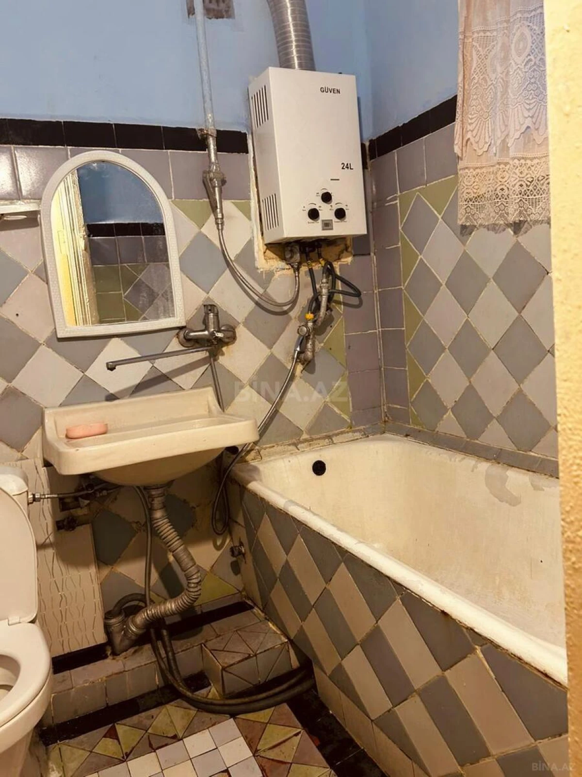 Kirayə verilir 2 otaqlı mənzil 55 m²