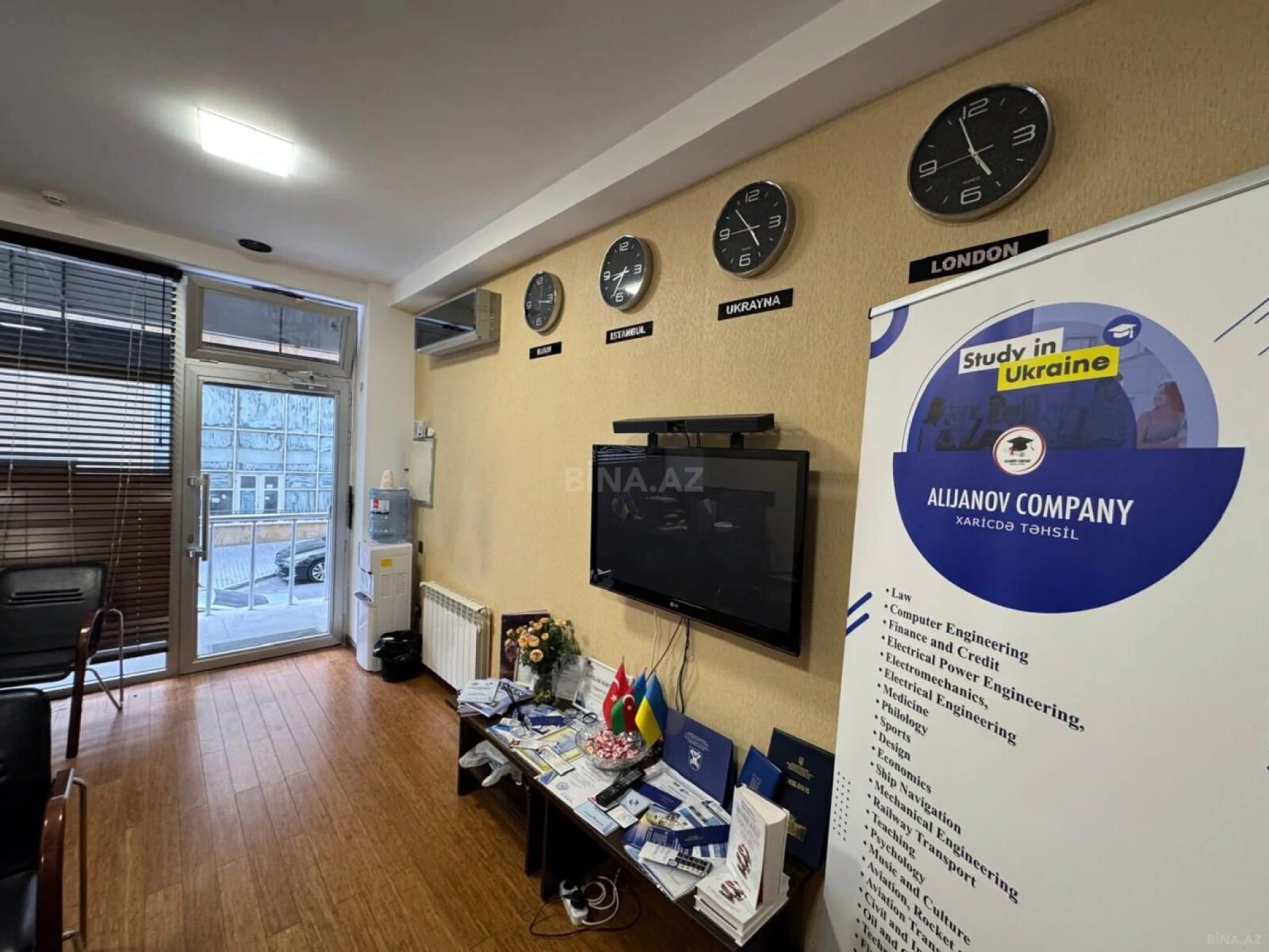 Kirayə verilir 3 otaqlı ofis 61 m²