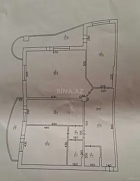 Satılır 3 otaqlı mənzil 151 m²