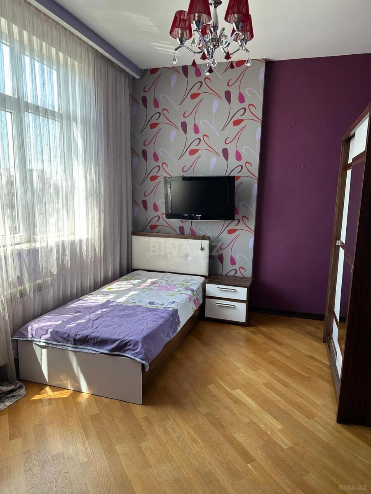 Kirayə verilir 4 otaqlı mənzil 120 m²