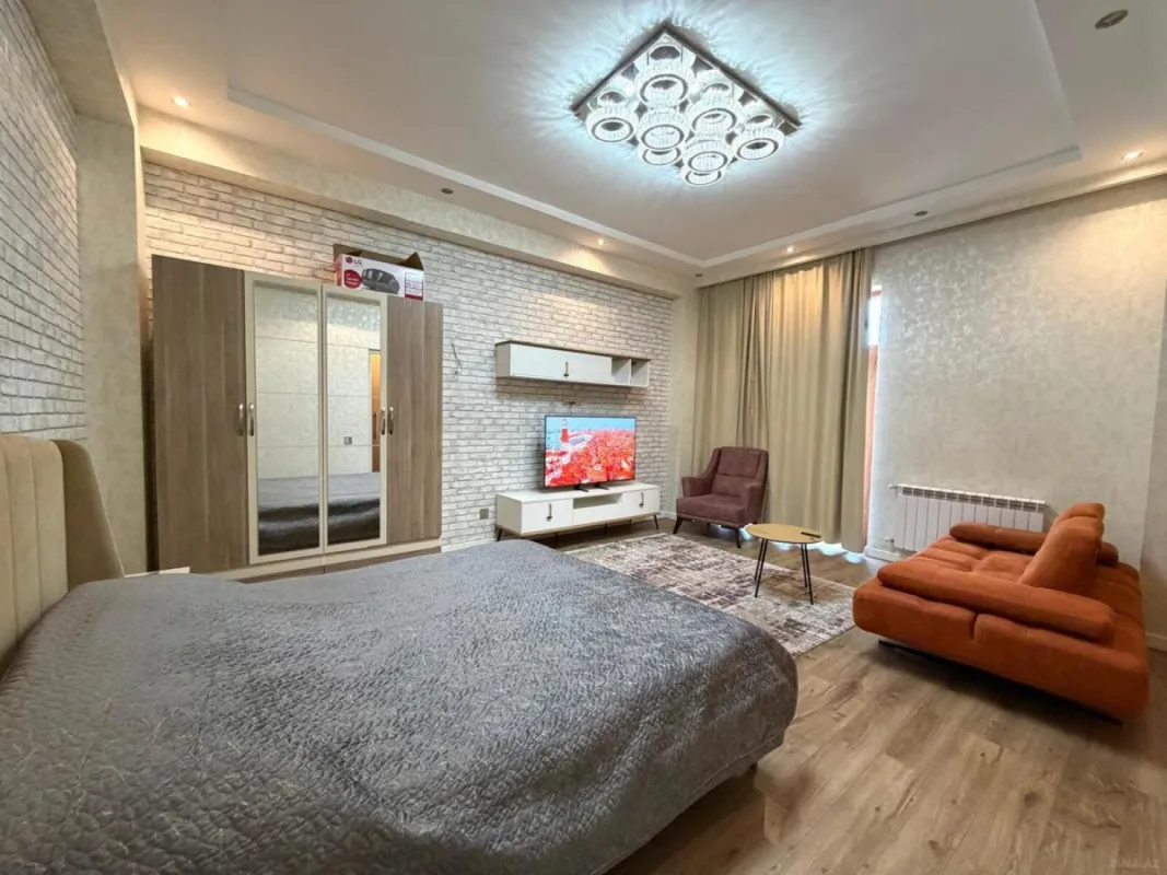 Kirayə verilir 1 otaqlı mənzil 55 m²