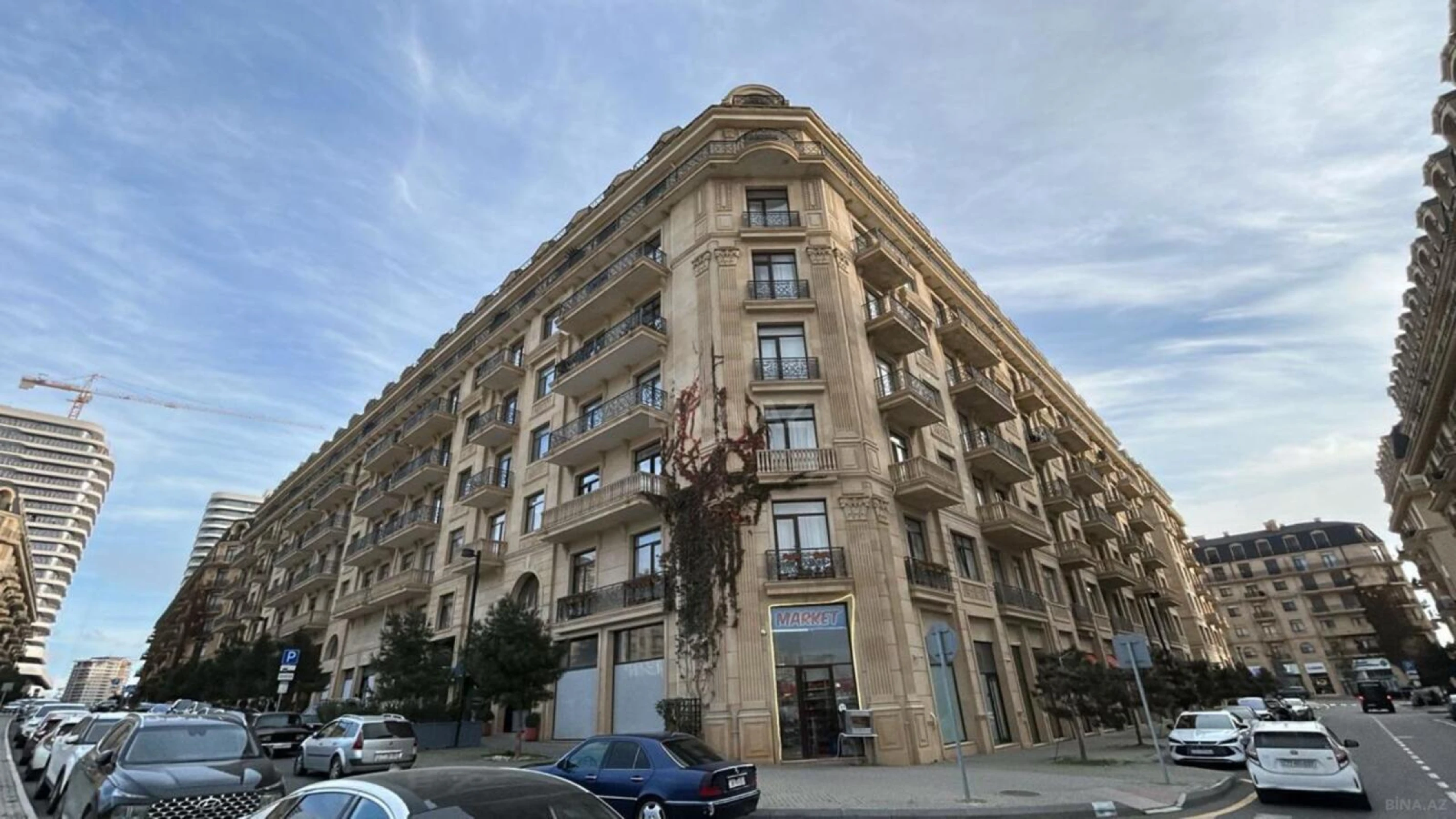 Kirayə verilir 1 otaqlı mənzil 55 m²