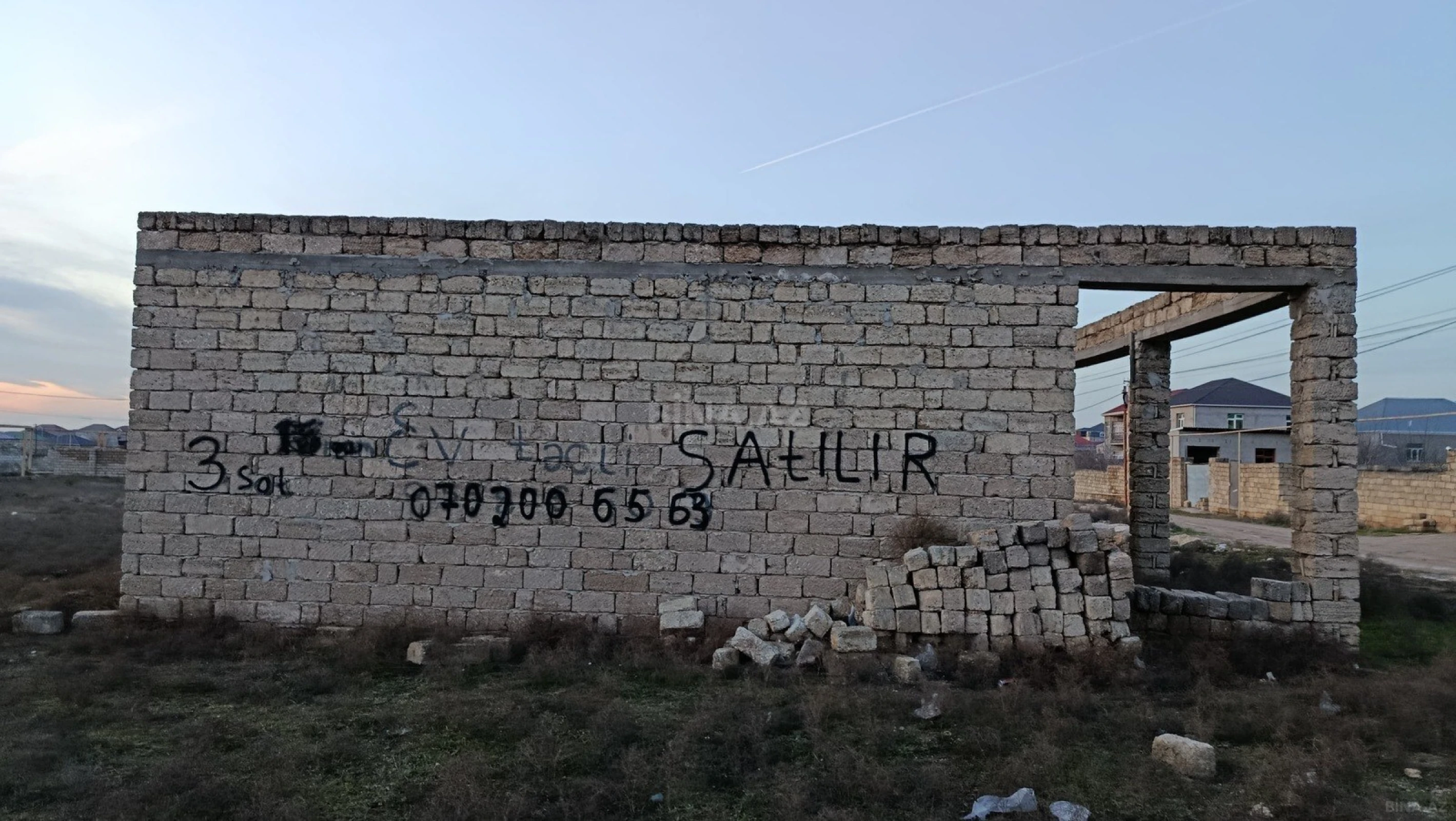 Satılır 3 otaqlı həyət evi 80 m²