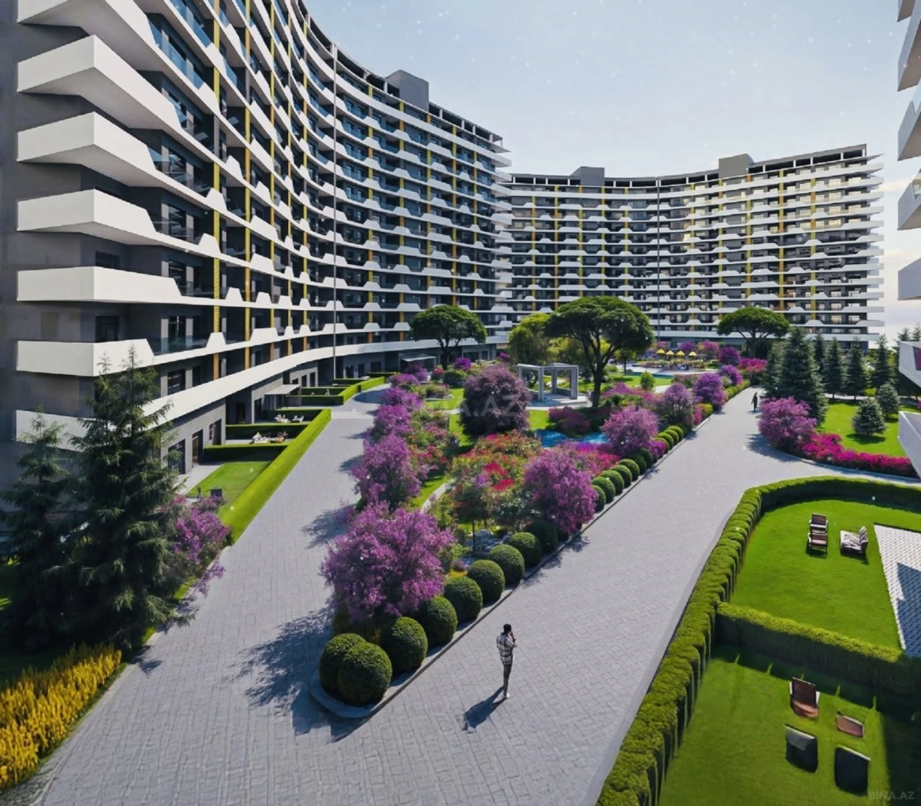 Satılır 2 otaqlı mənzil 73 m²