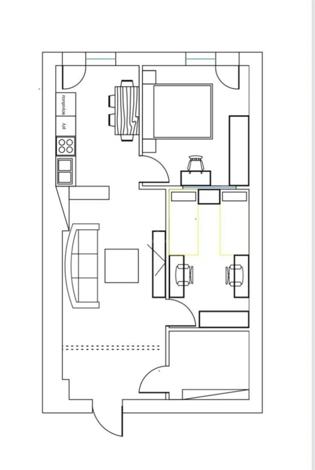 Satılır 3 otaqlı mənzil 70 m²