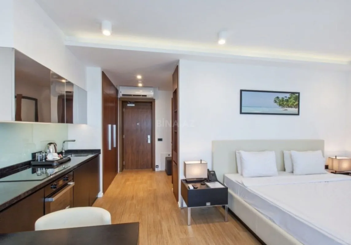 Satılır 1 otaqlı mənzil 58 m²