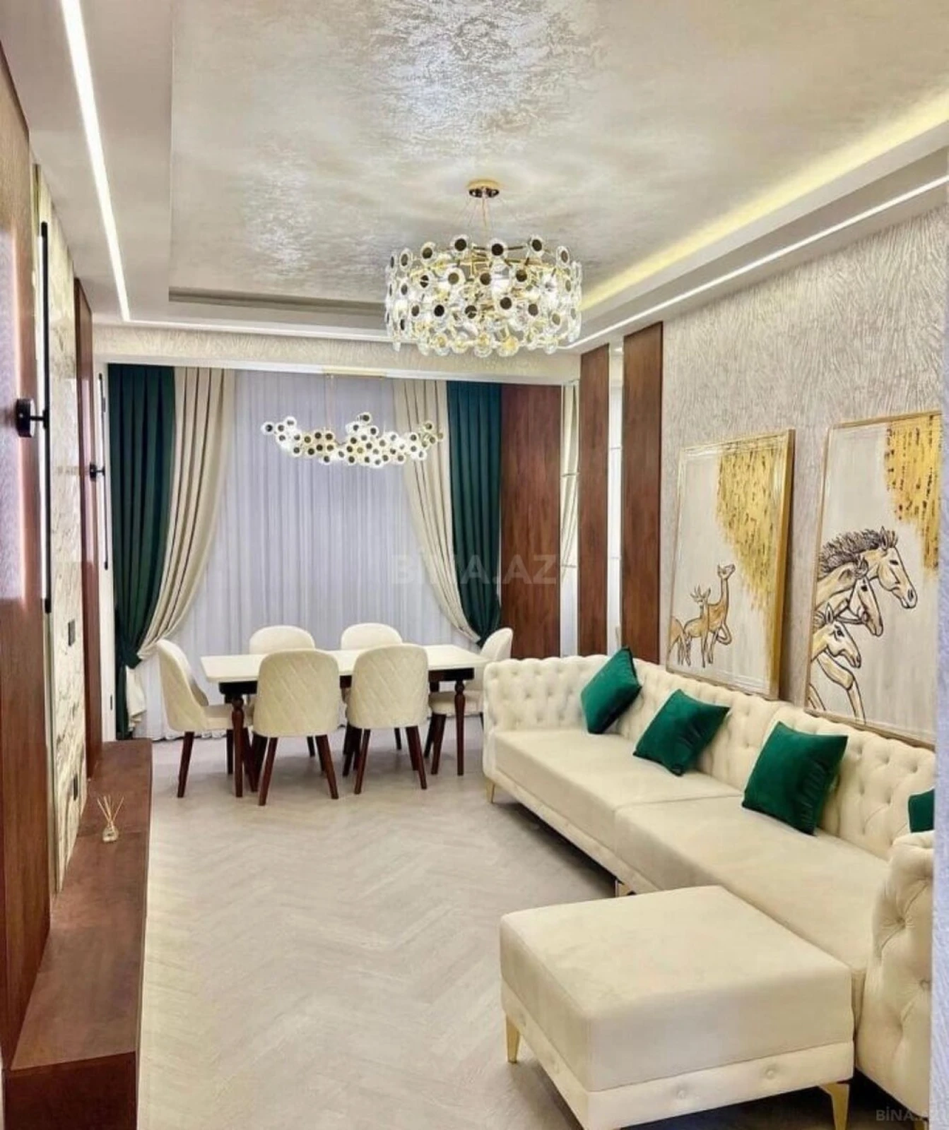 Satılır 3 otaqlı mənzil 95 m²