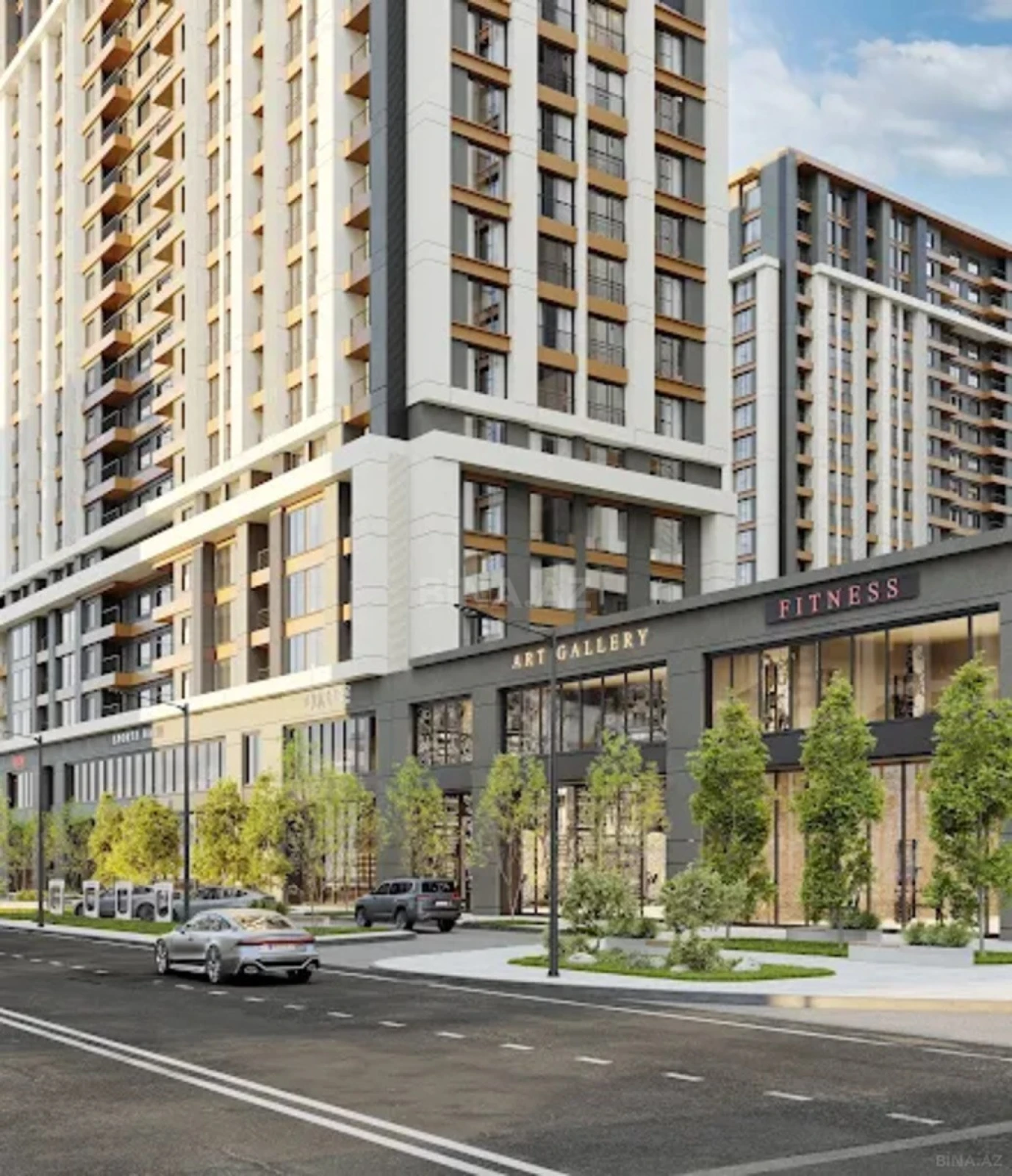 Satılır 3 otaqlı mənzil 127.5 m²