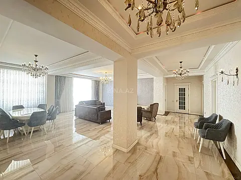 Kirayə verilir 4 otaqlı mənzil 210 m²