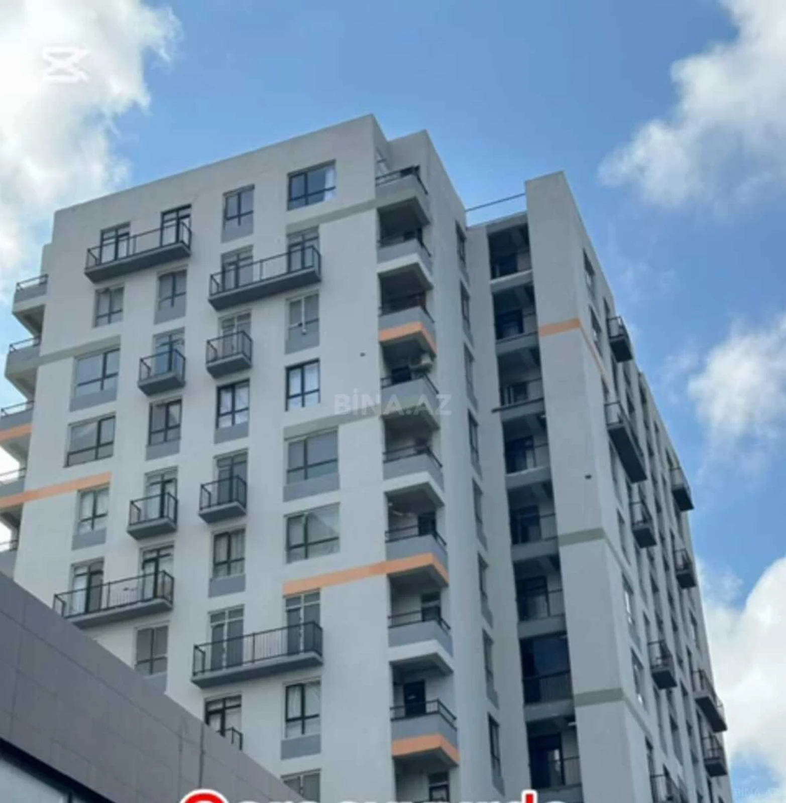 Satılır 2 otaqlı mənzil 76 m²