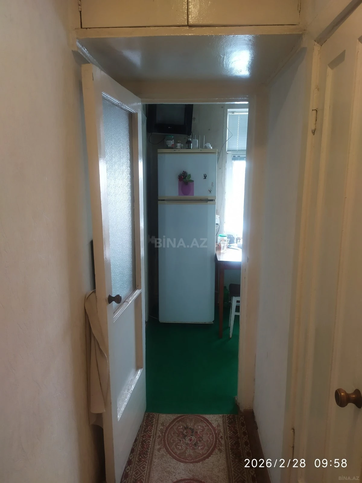 Satılır 2 otaqlı mənzil 31 m²