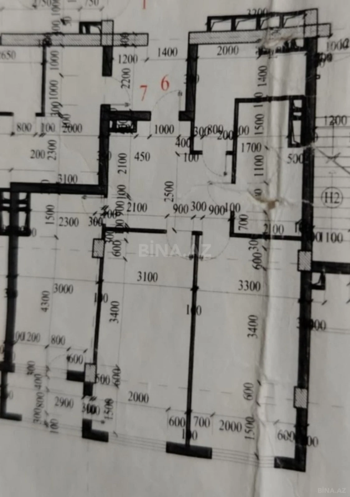 Satılır 3 otaqlı mənzil 91 m²