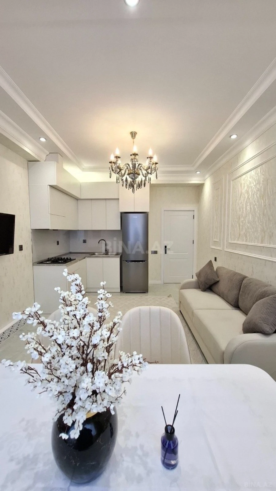 Satılır 2 otaqlı mənzil 55 m²