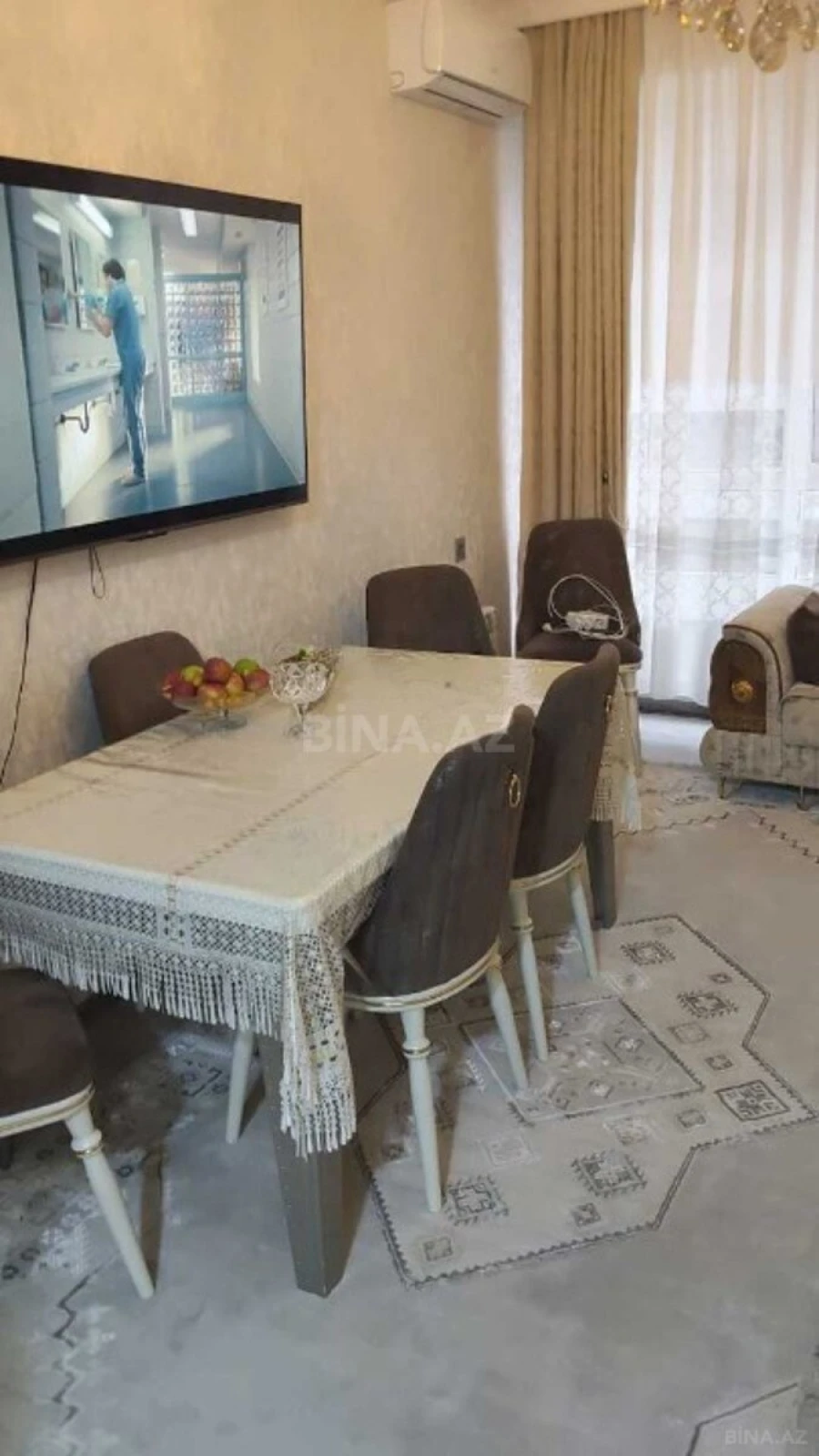 Satılır 2 otaqlı mənzil 48 m²