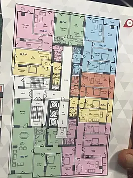 Satılır 2 otaqlı mənzil 76 m²