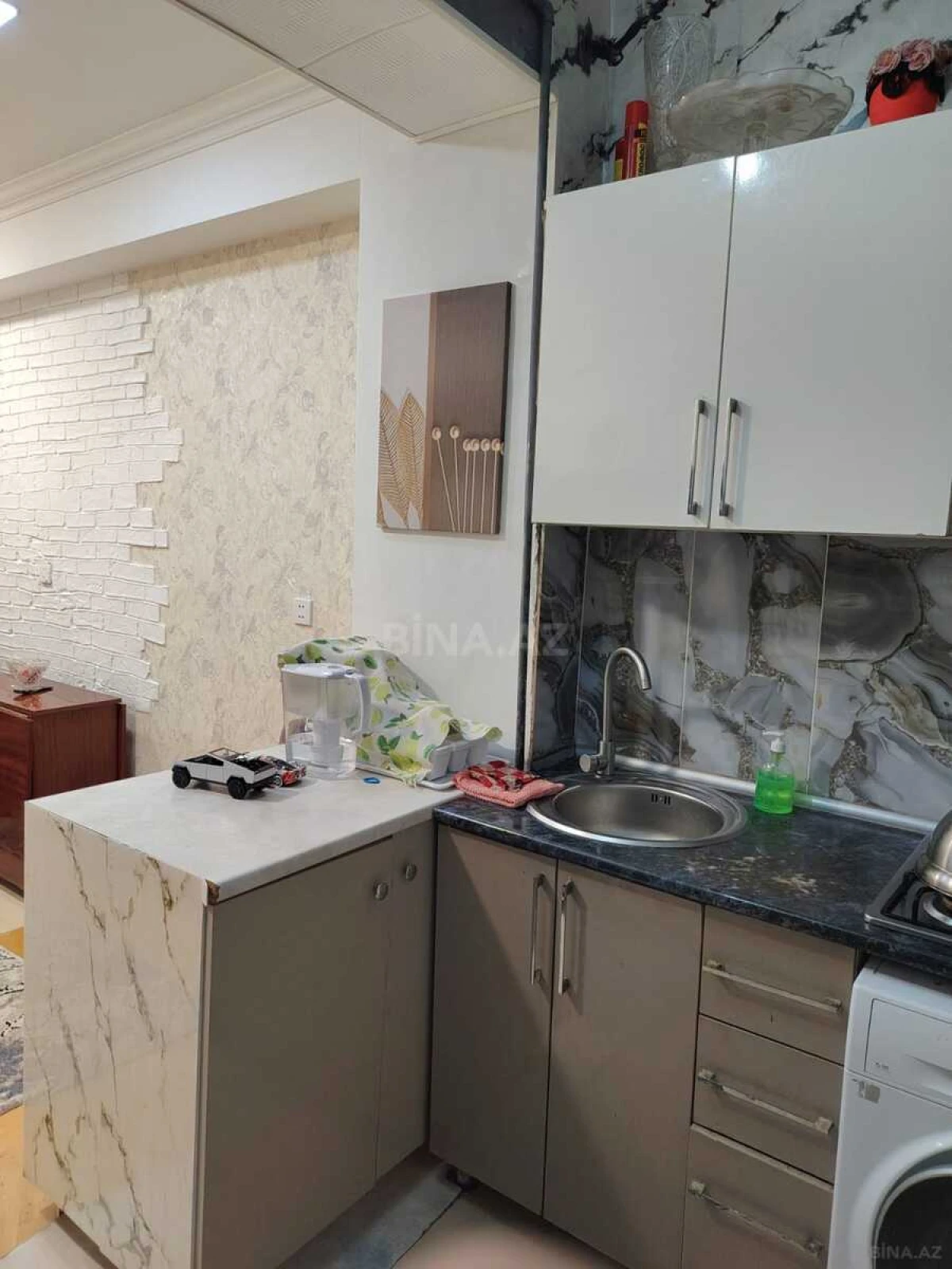 Satılır 2 otaqlı mənzil 45 m²