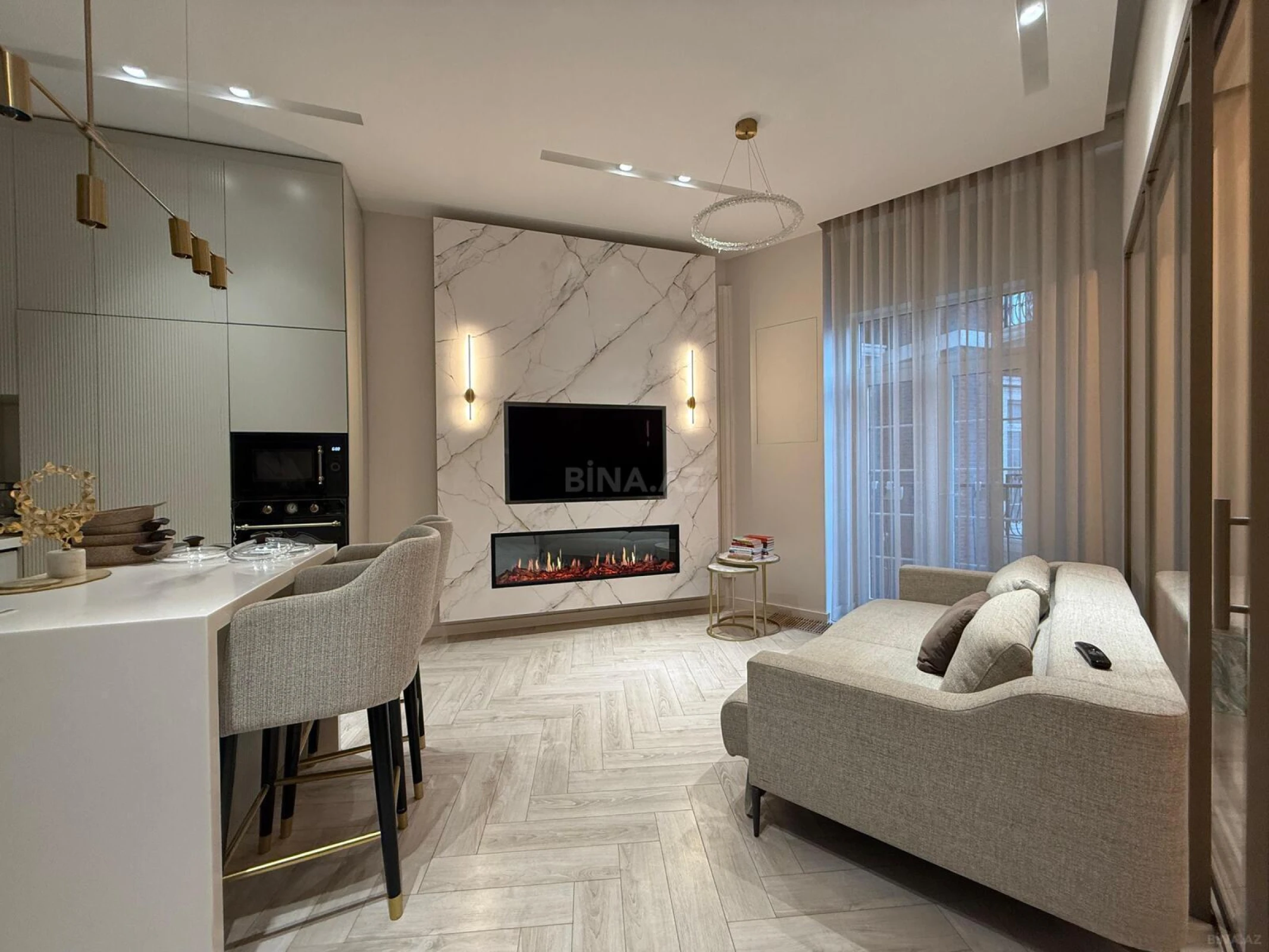 Satılır 2 otaqlı mənzil 52 m²