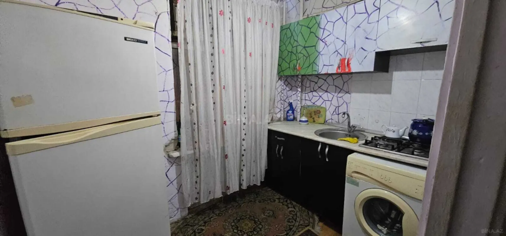 Satılır 1 otaqlı mənzil 37 m²