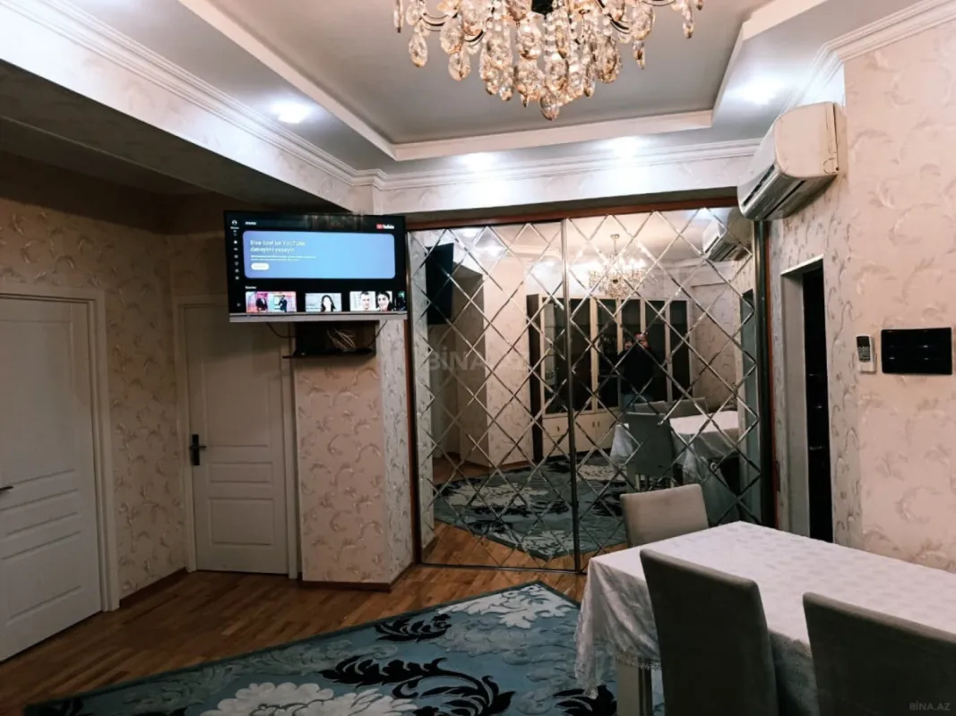 Kirayə verilir 3 otaqlı mənzil 120 m²