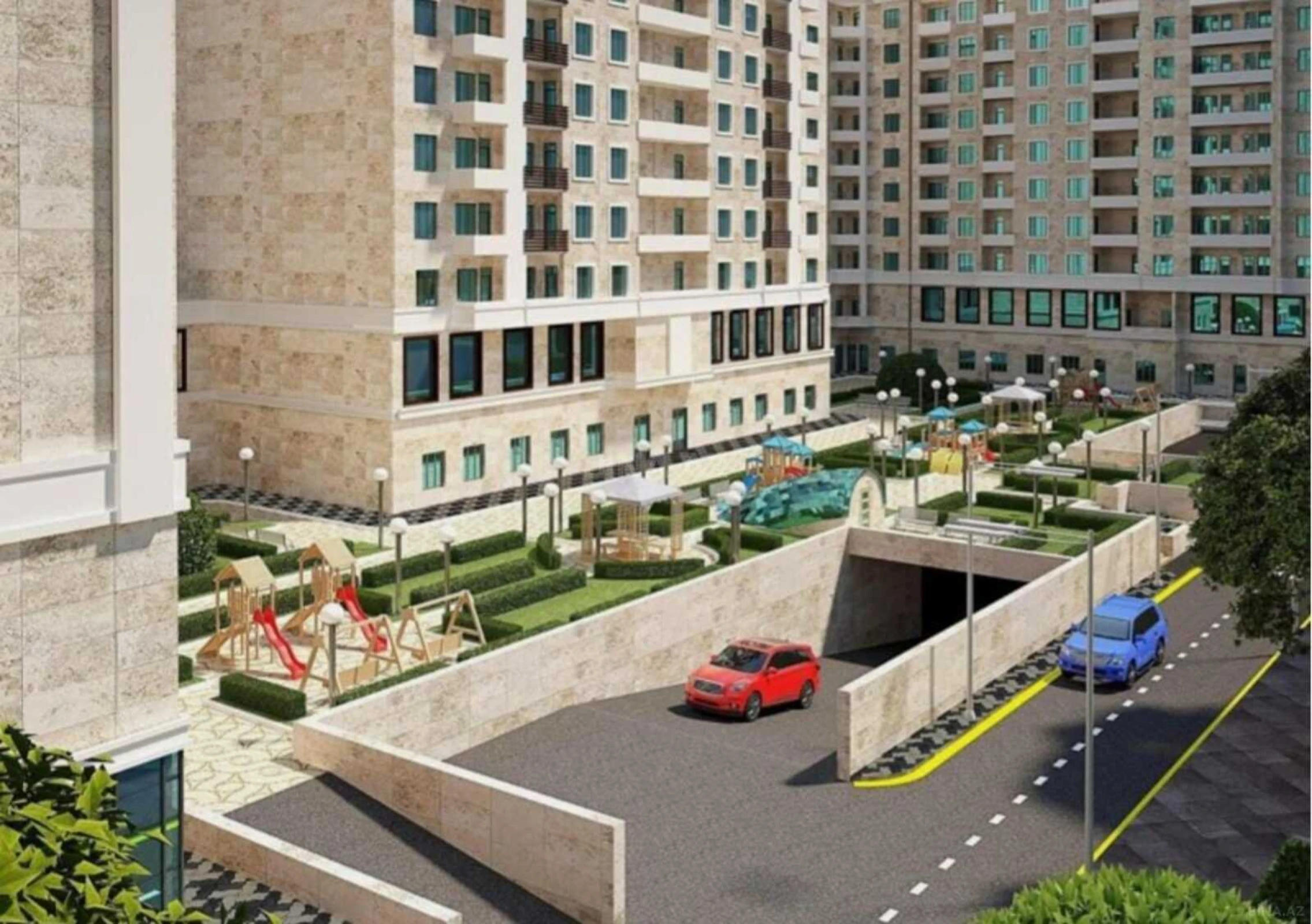 Satılır 2 otaqlı mənzil 85 m²