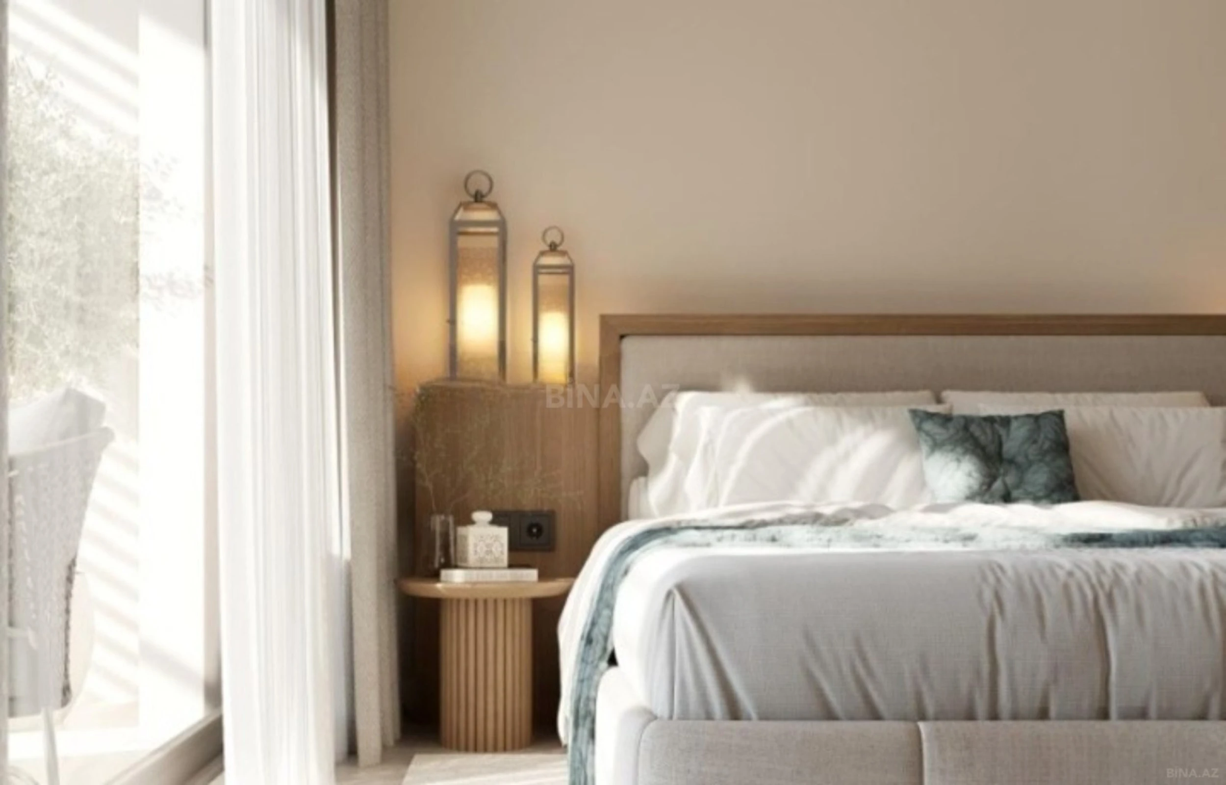 Satılır 1 otaqlı mənzil 48.9 m²