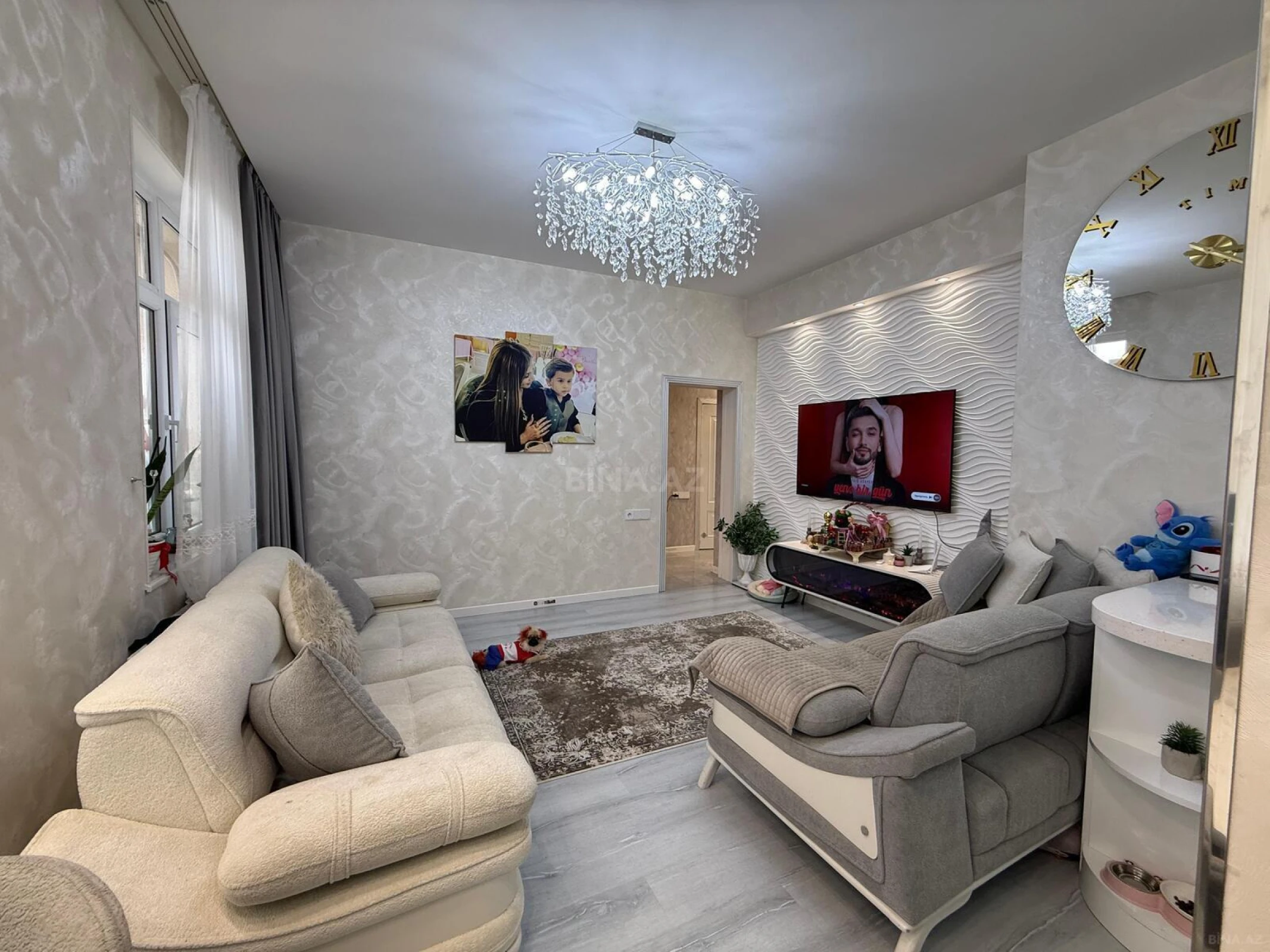 Satılır 2 otaqlı mənzil 62 m²