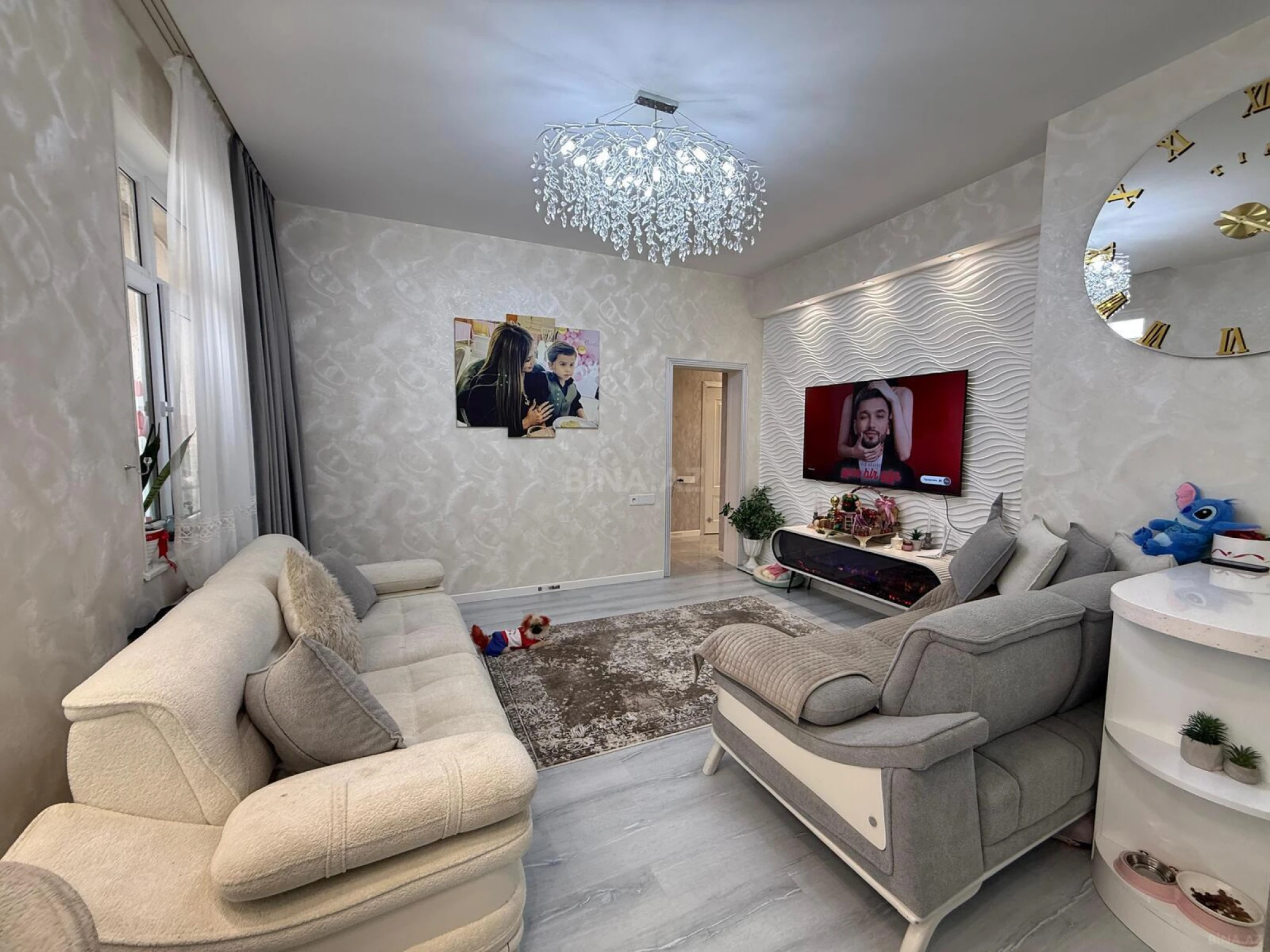 Satılır 2 otaqlı mənzil 62 m²