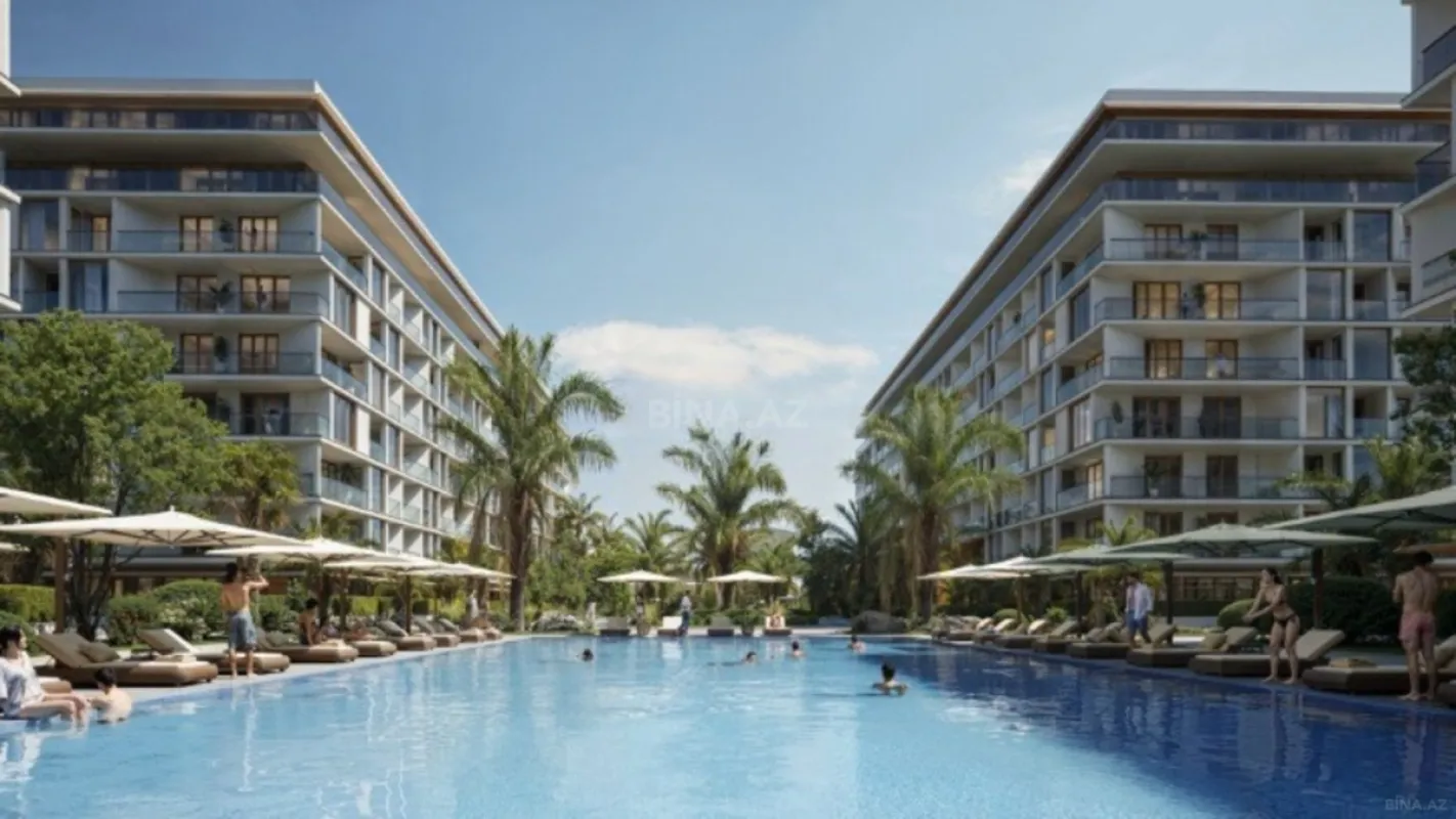 Satılır 1 otaqlı mənzil 54.6 m²