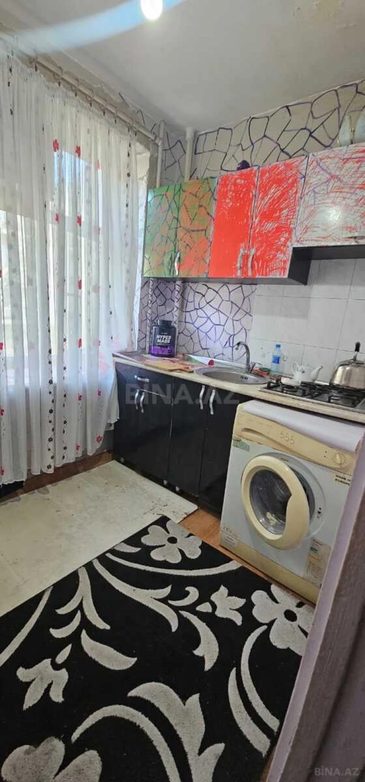 Kirayə verilir 1 otaqlı mənzil 40 m²