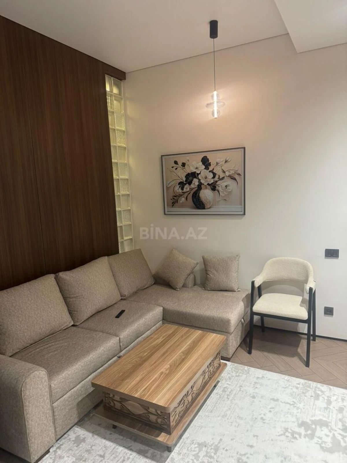 Satılır 1 otaqlı mənzil 58 m²