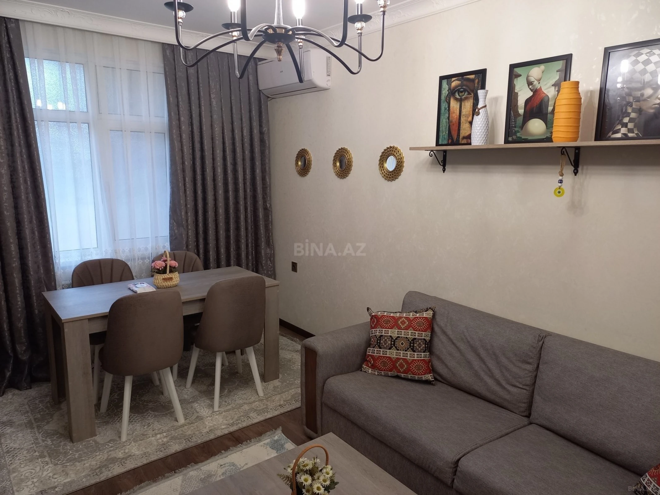 Satılır 1 otaqlı mənzil 32 m²