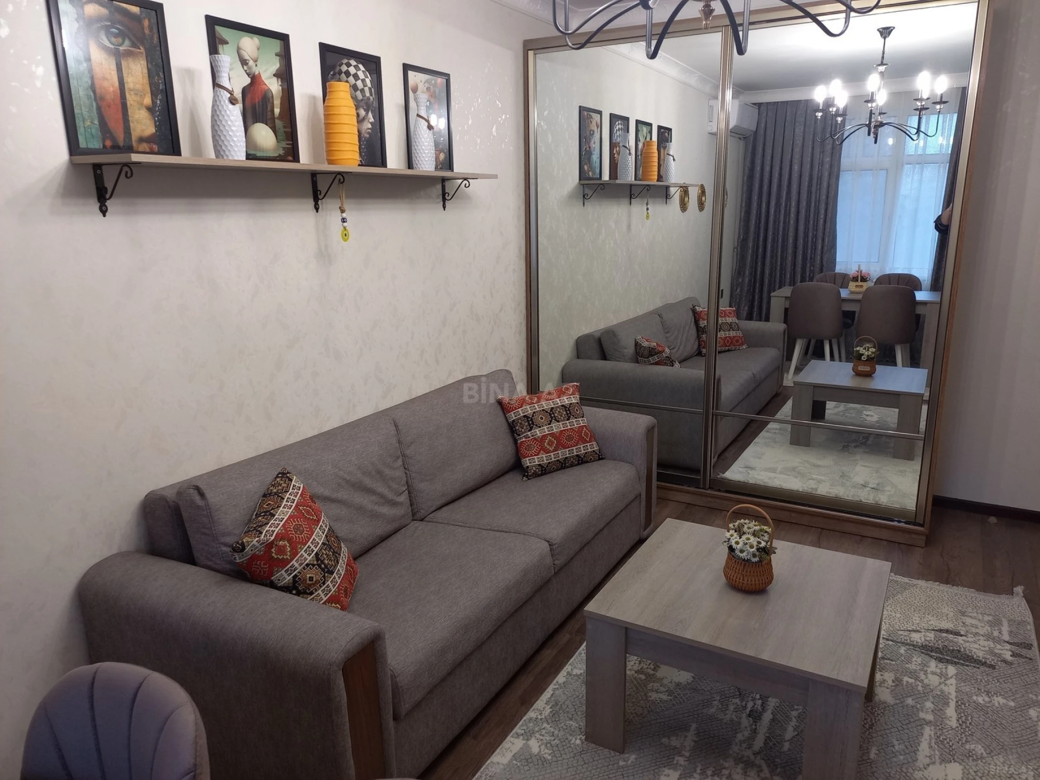 Satılır 1 otaqlı mənzil 32 m²