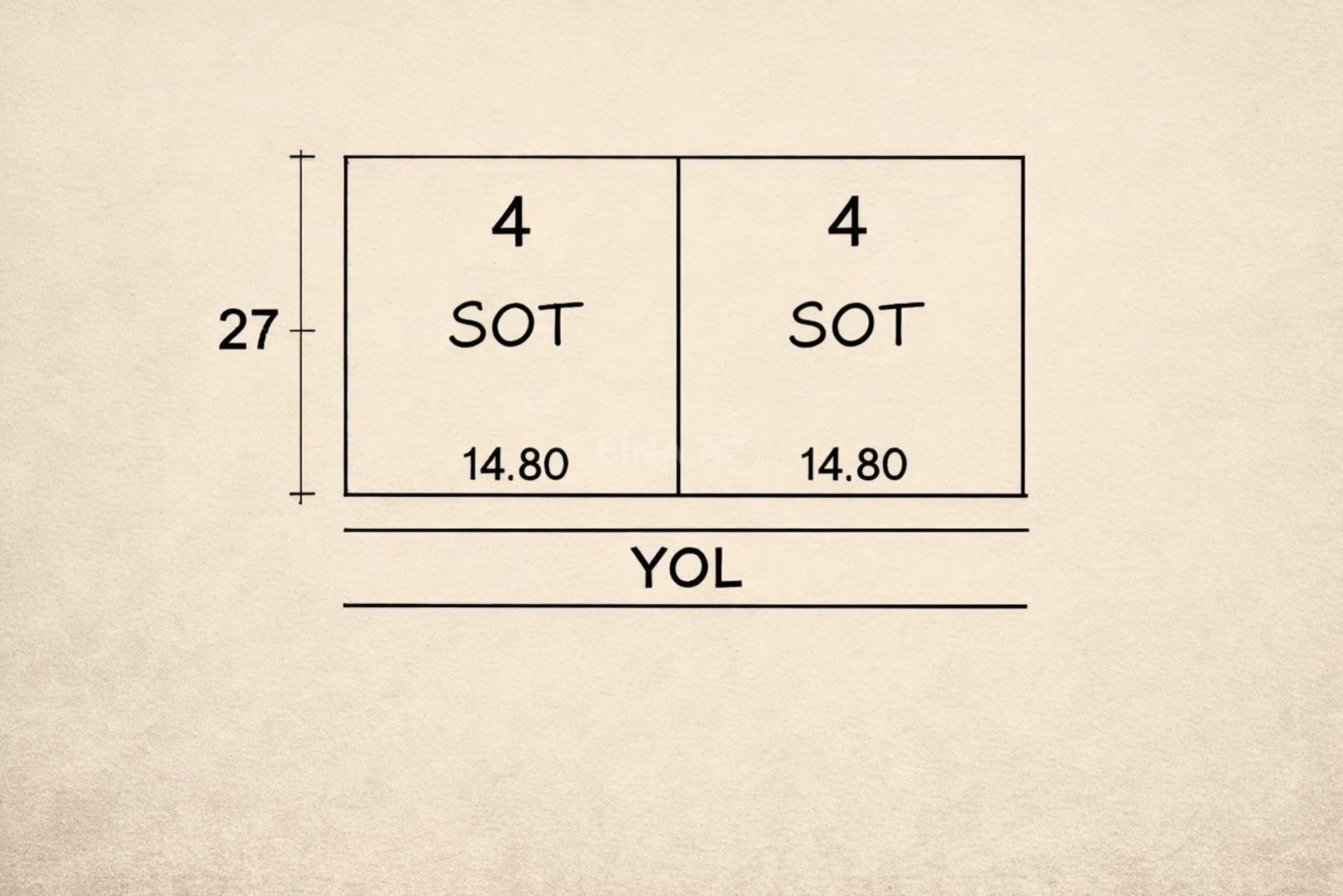Satılır torpaq sahəsi 8 m²